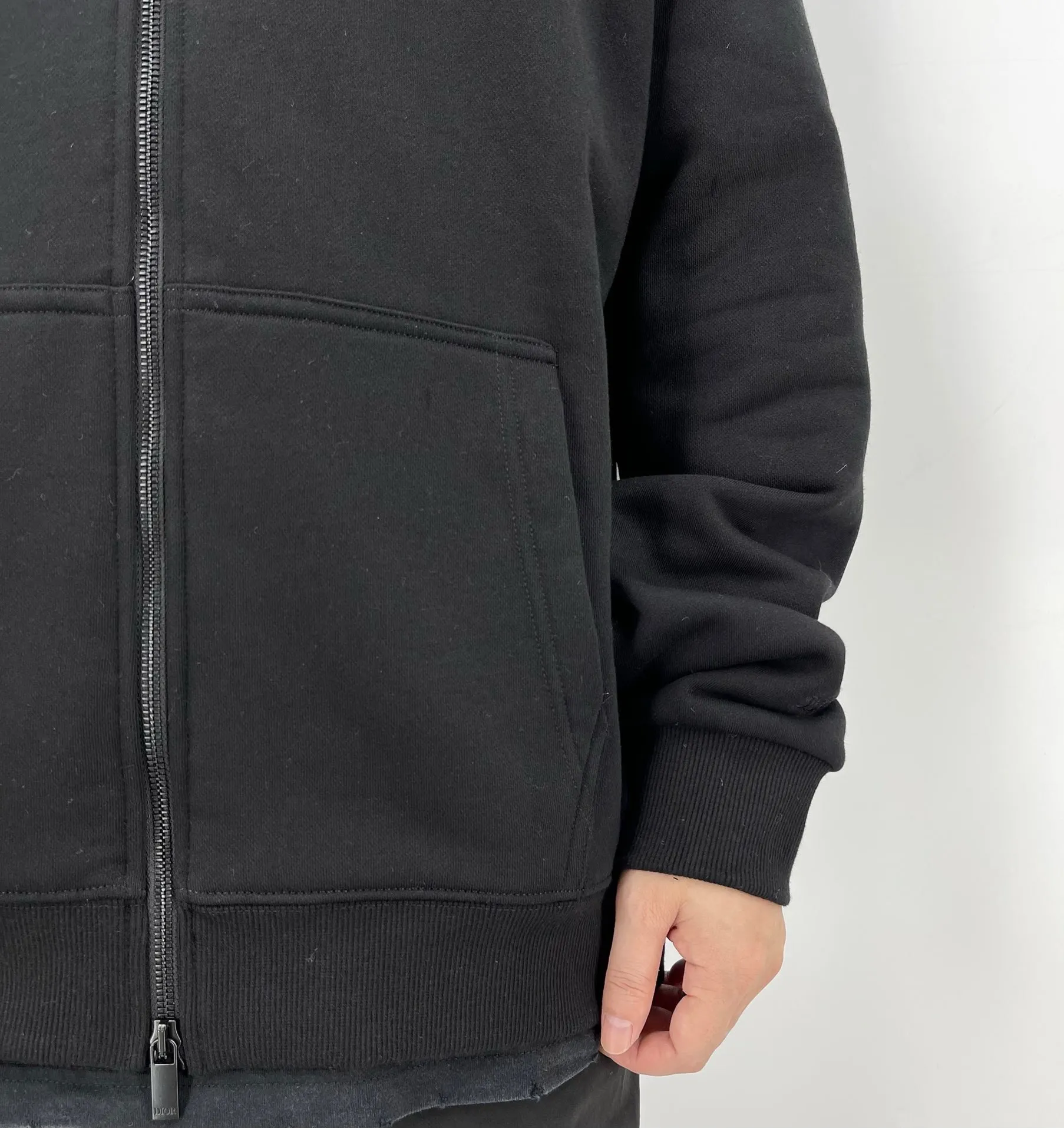 Dior/Dior jacquard zipped jacket