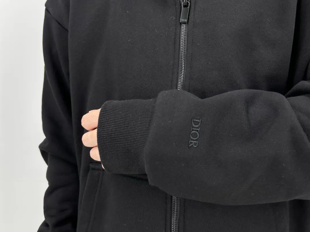 Dior/Dior jacquard zipped jacket