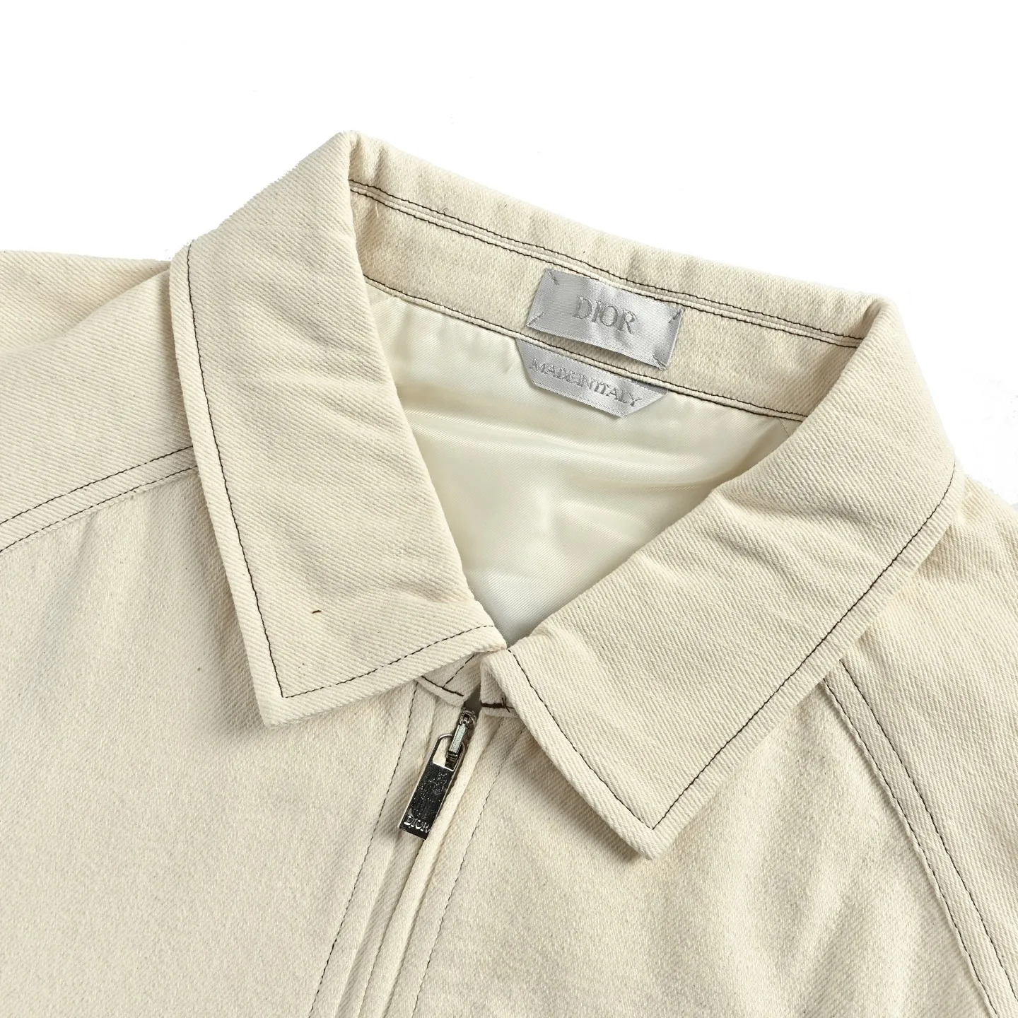 Dior/Dior 47 Letter Embroidered Baseball Jacket Jacket