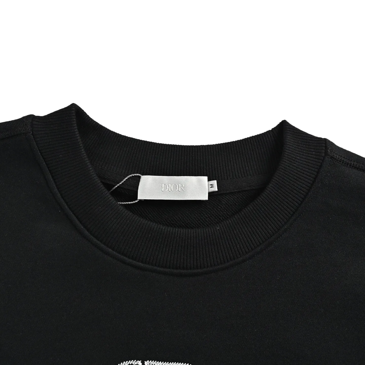 Dior/Dior Patches CD Embroidered Round Neck Sweatshirt