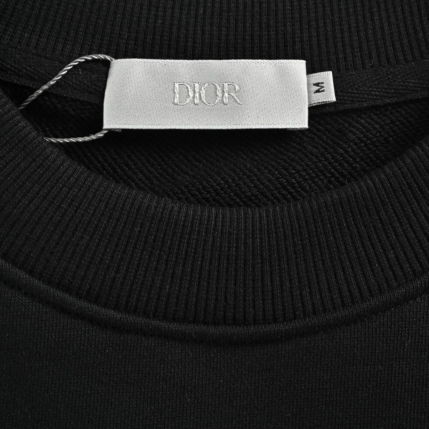 Dior/Dior Patches CD Embroidered Round Neck Sweatshirt