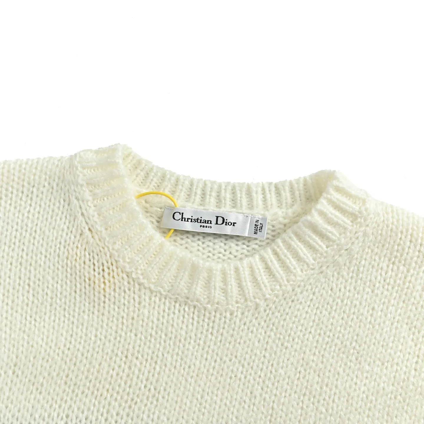 Dior/Dior miss Dior jacquard letter crewneck sweater