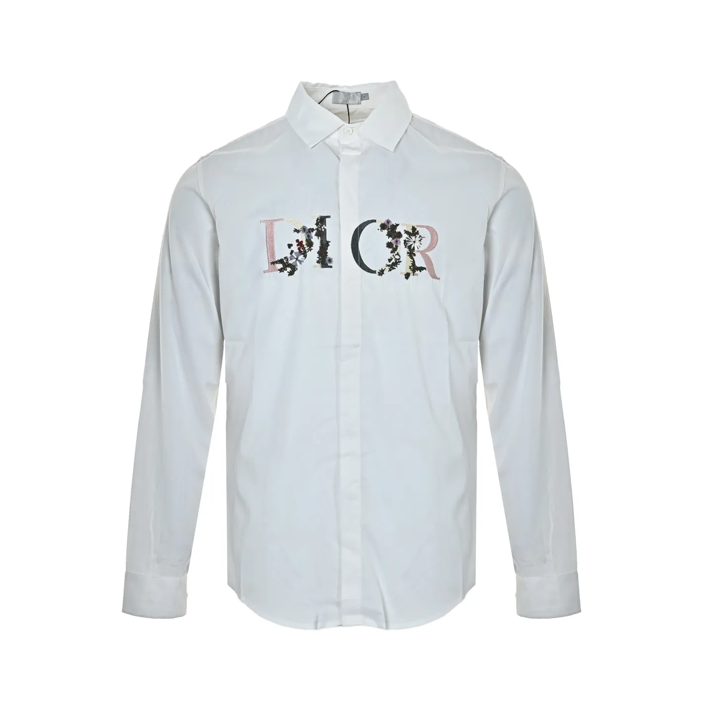 Dior/Dior Gradient Floral Embroidered Shirt