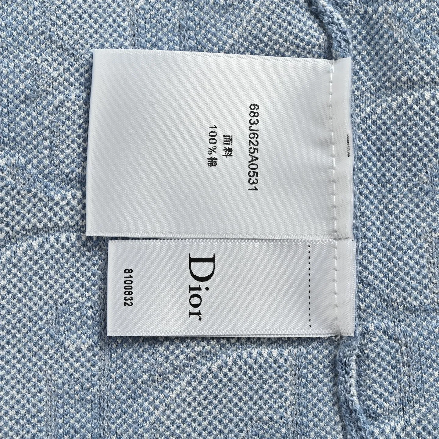 Dior/ Oblique Blue