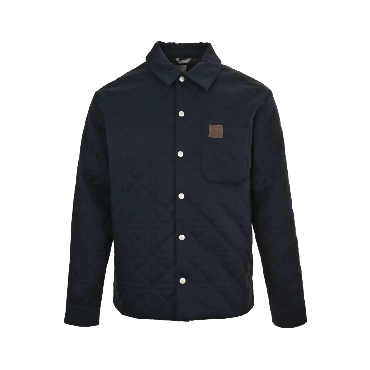 Dior/Dior Vinyl Leather Pocket Cotton Jacket