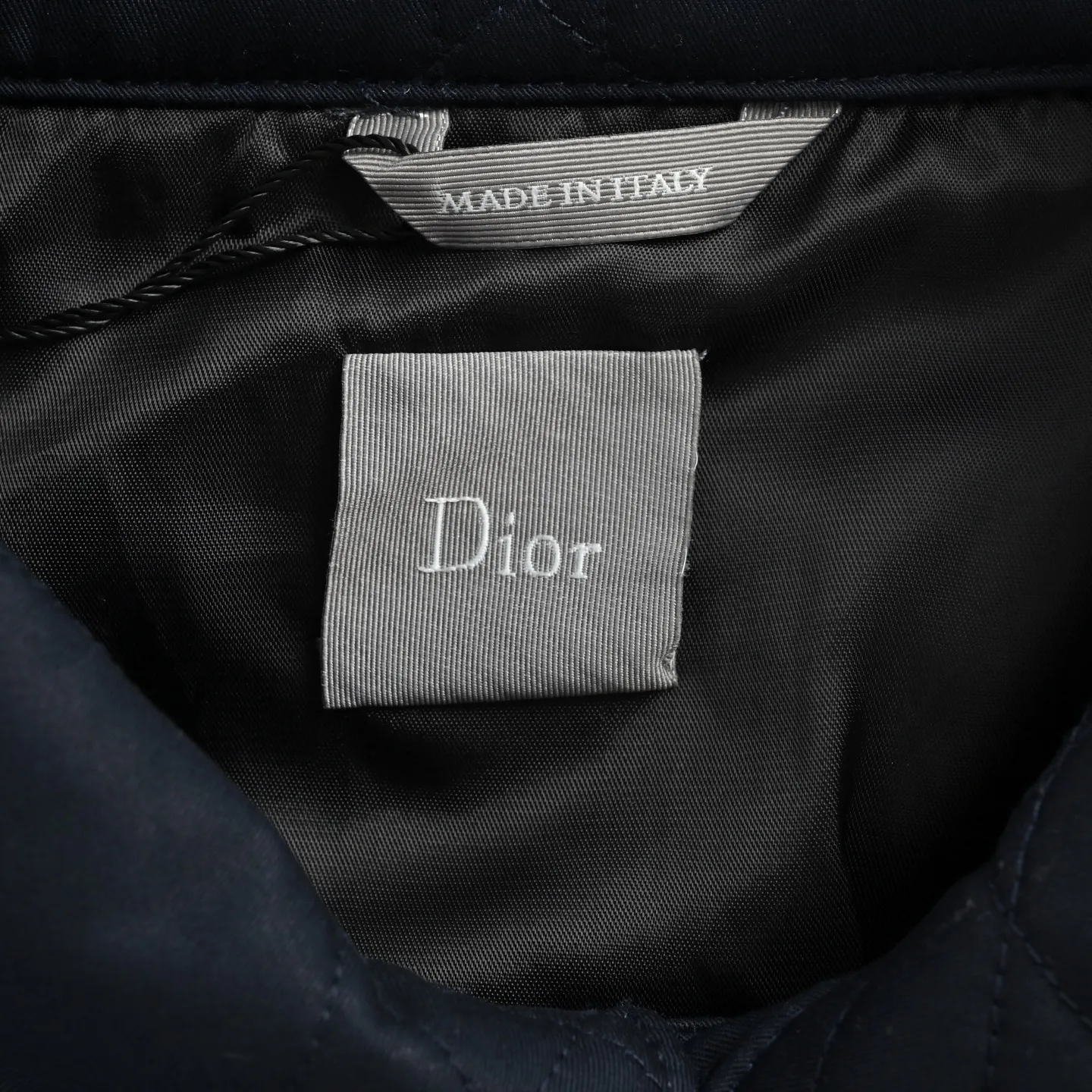 Dior/Dior Vinyl Leather Pocket Cotton Jacket