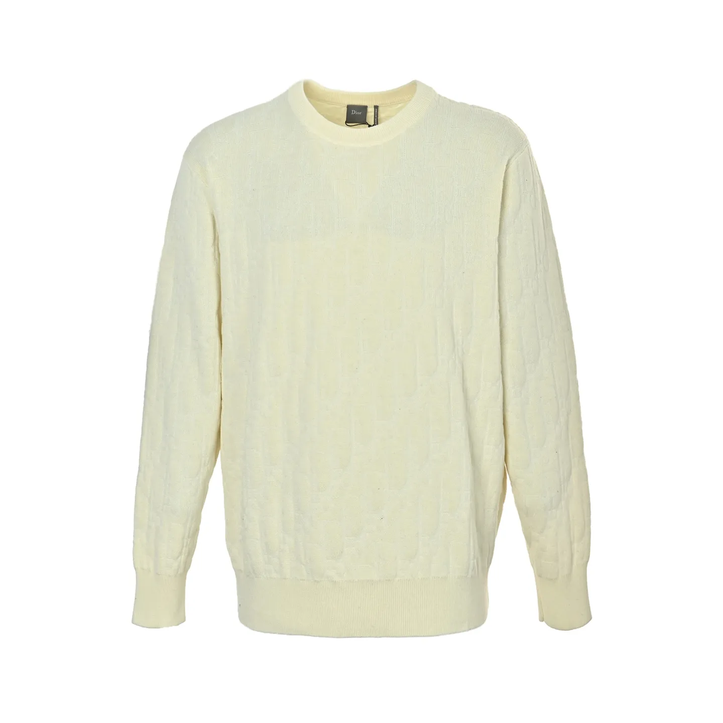 Dior/Dior jacquard crewneck sweater