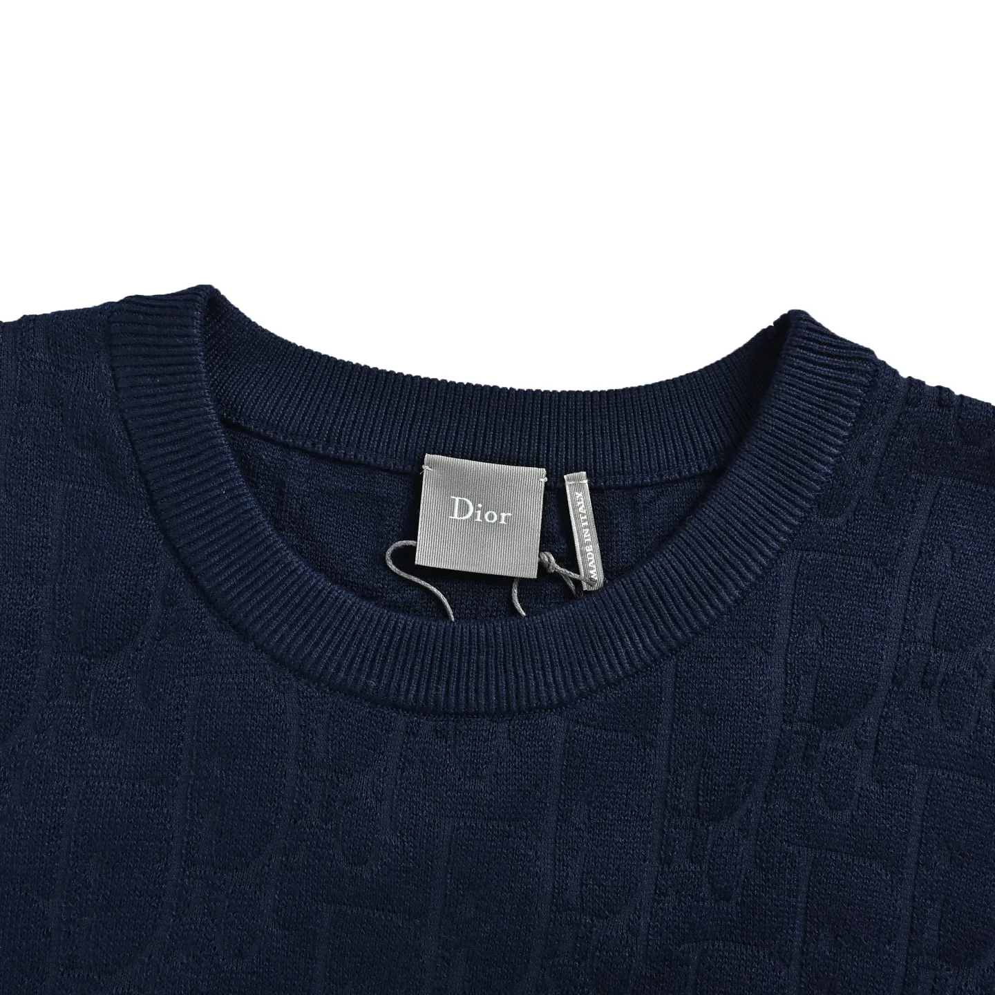 Dior/Dior jacquard crewneck sweater