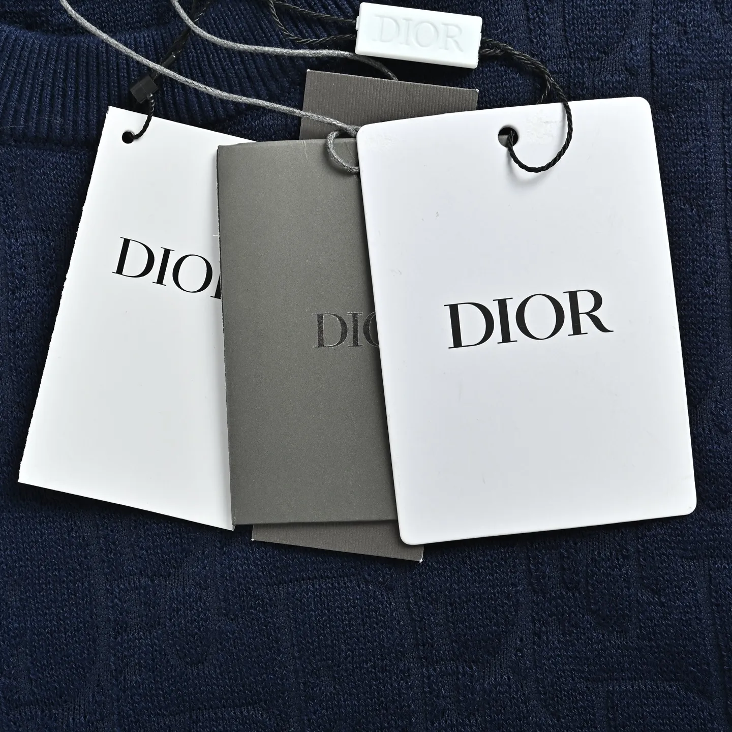 Dior/Dior jacquard crewneck sweater
