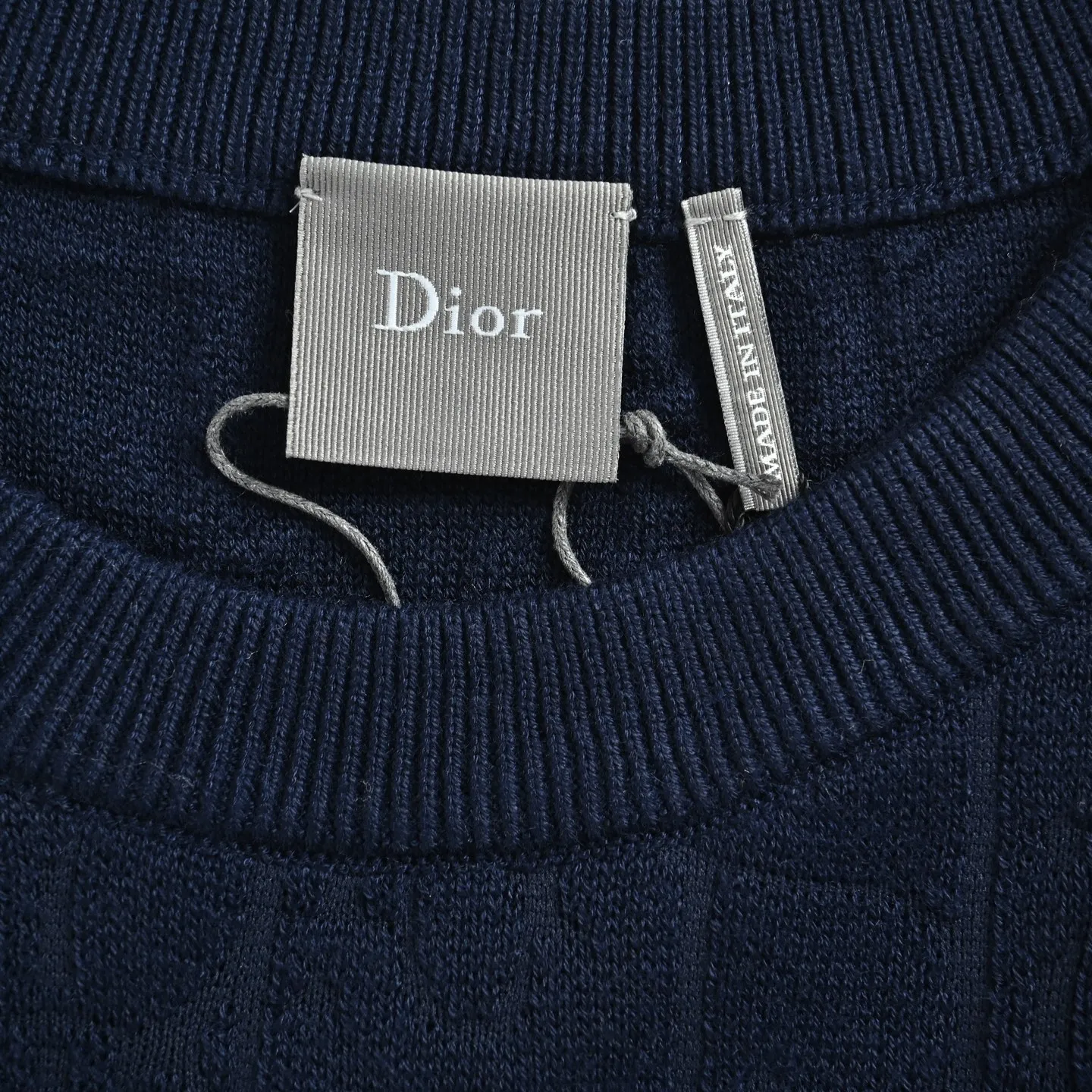 Dior/Dior jacquard crewneck sweater