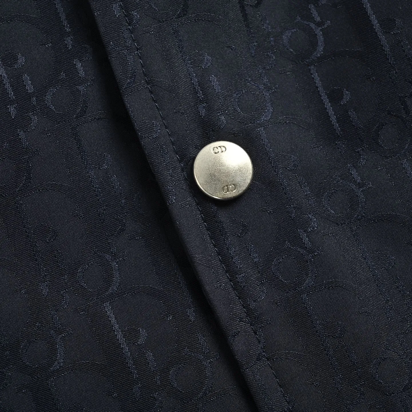 Dior/Dior Oblique old flower all-over printed technical jacquard jacket