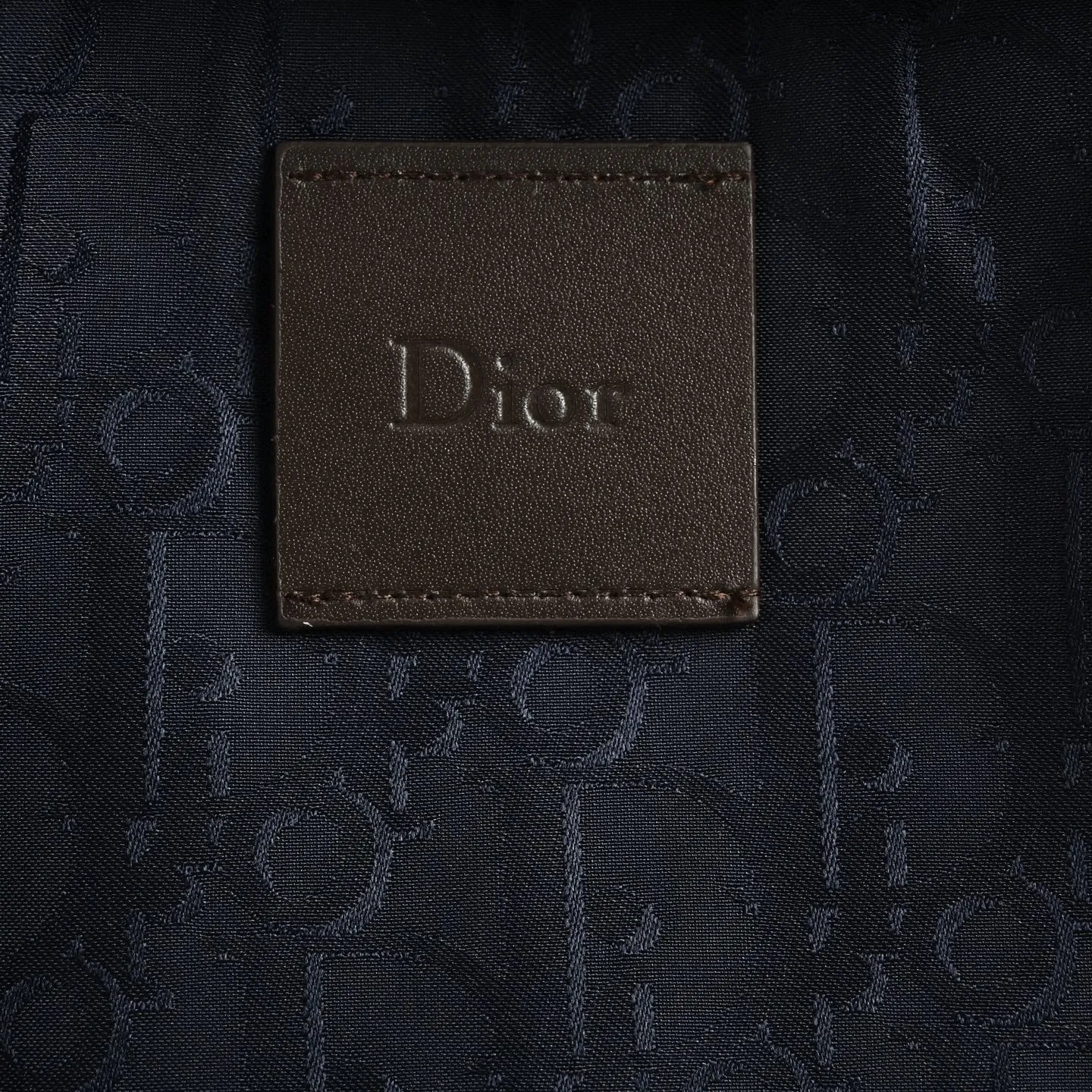 Dior/Dior Oblique old flower all-over printed technical jacquard jacket