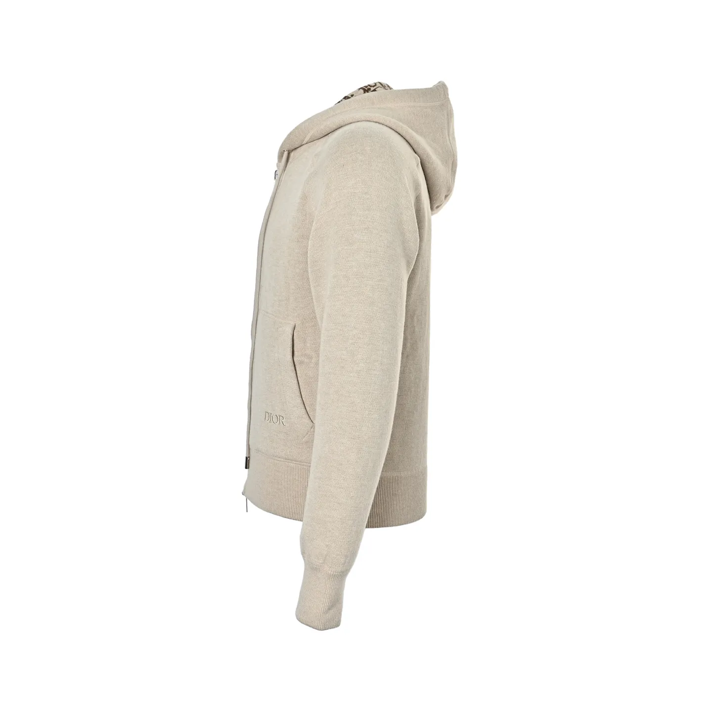 Dior/Dior jacquard jacquard reversible hooded jacket