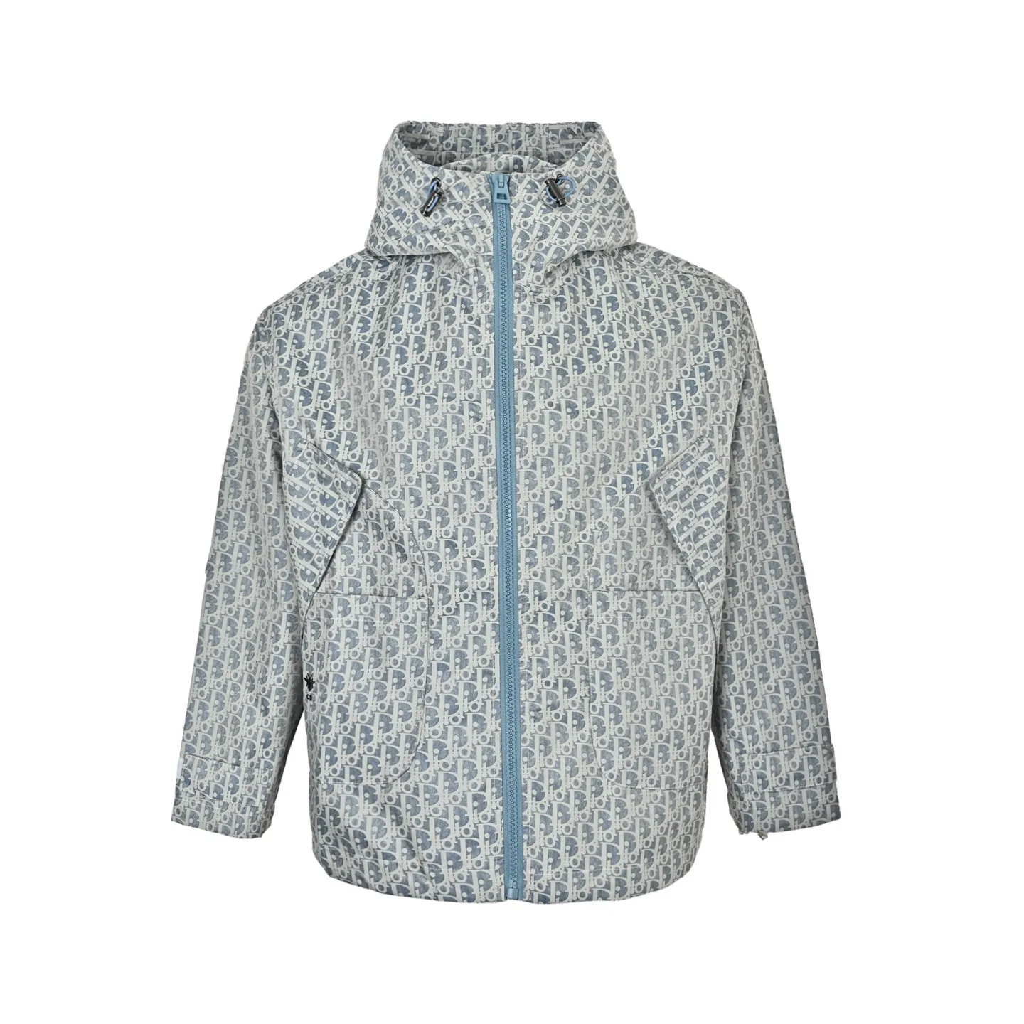 Dior/Dior Bee Full Print Logo Zip Jacket