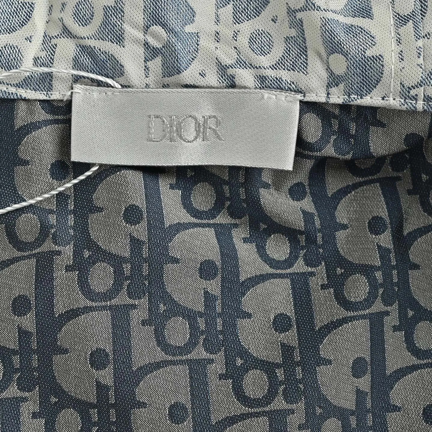 Dior/Dior Bee Full Print Logo Zip Jacket