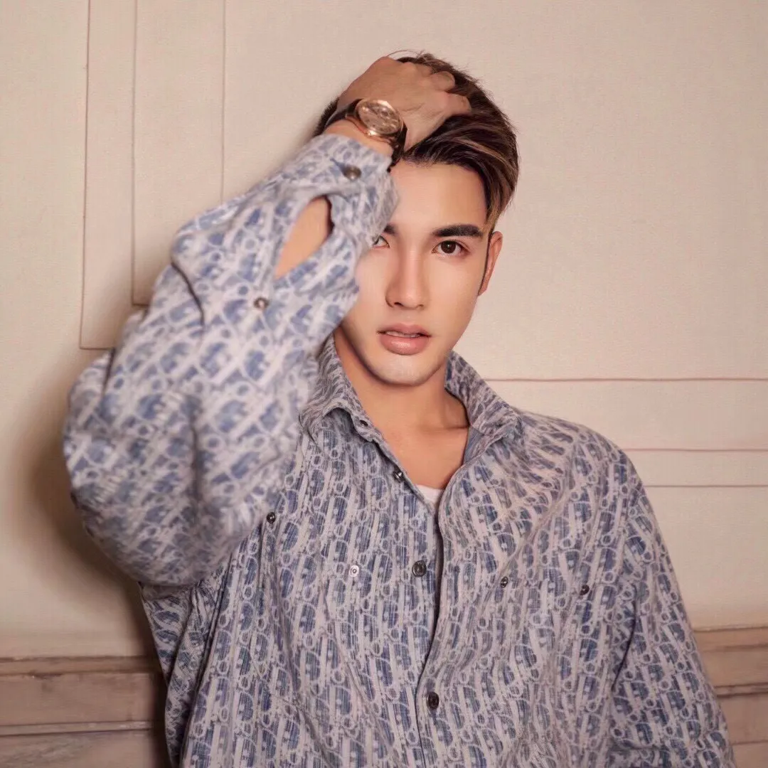 Dior/Dior 22ss Classic all-over printed presbyopic denim shirt jacket