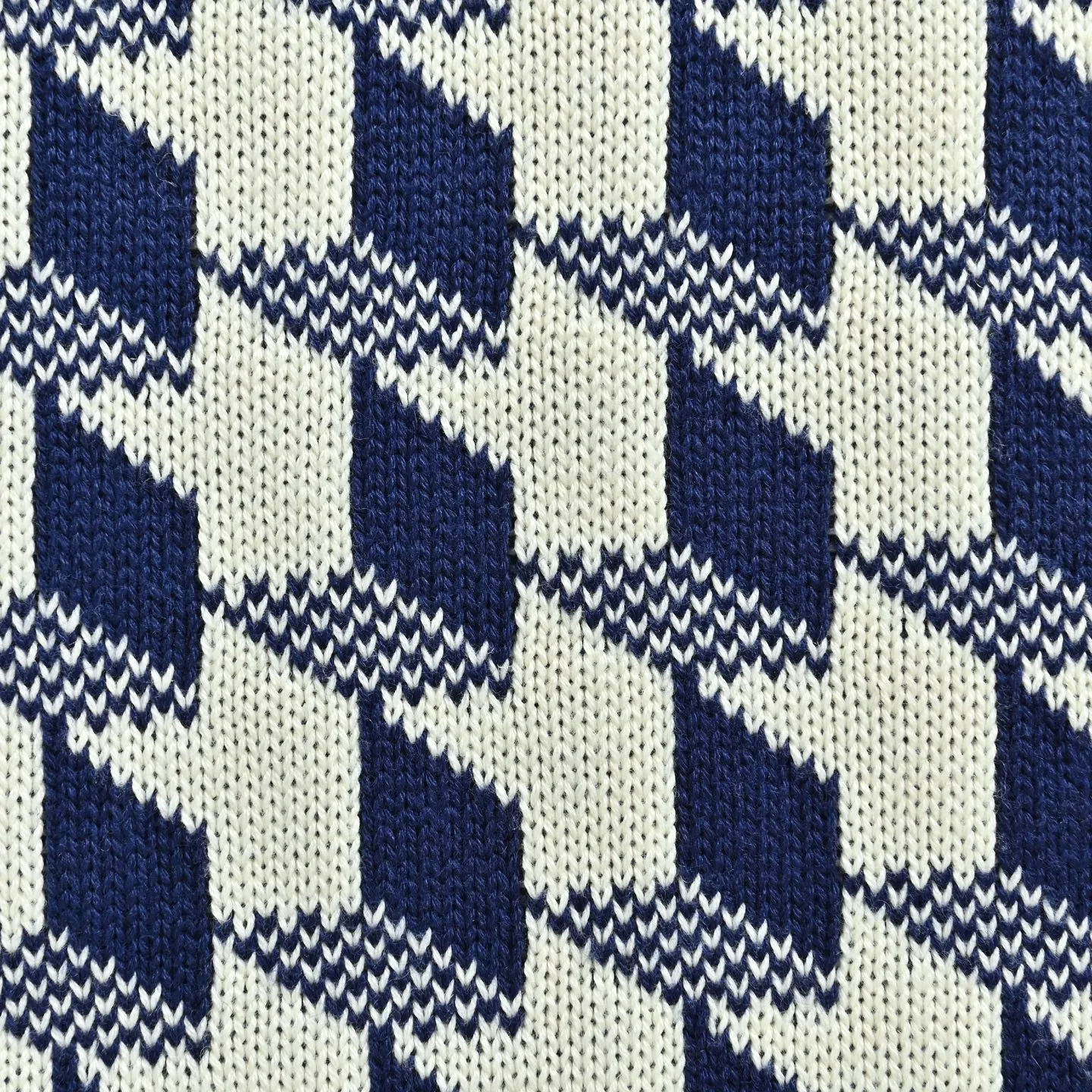 Dior/Dior Houndstooth Jacquard Crewneck Sweater
