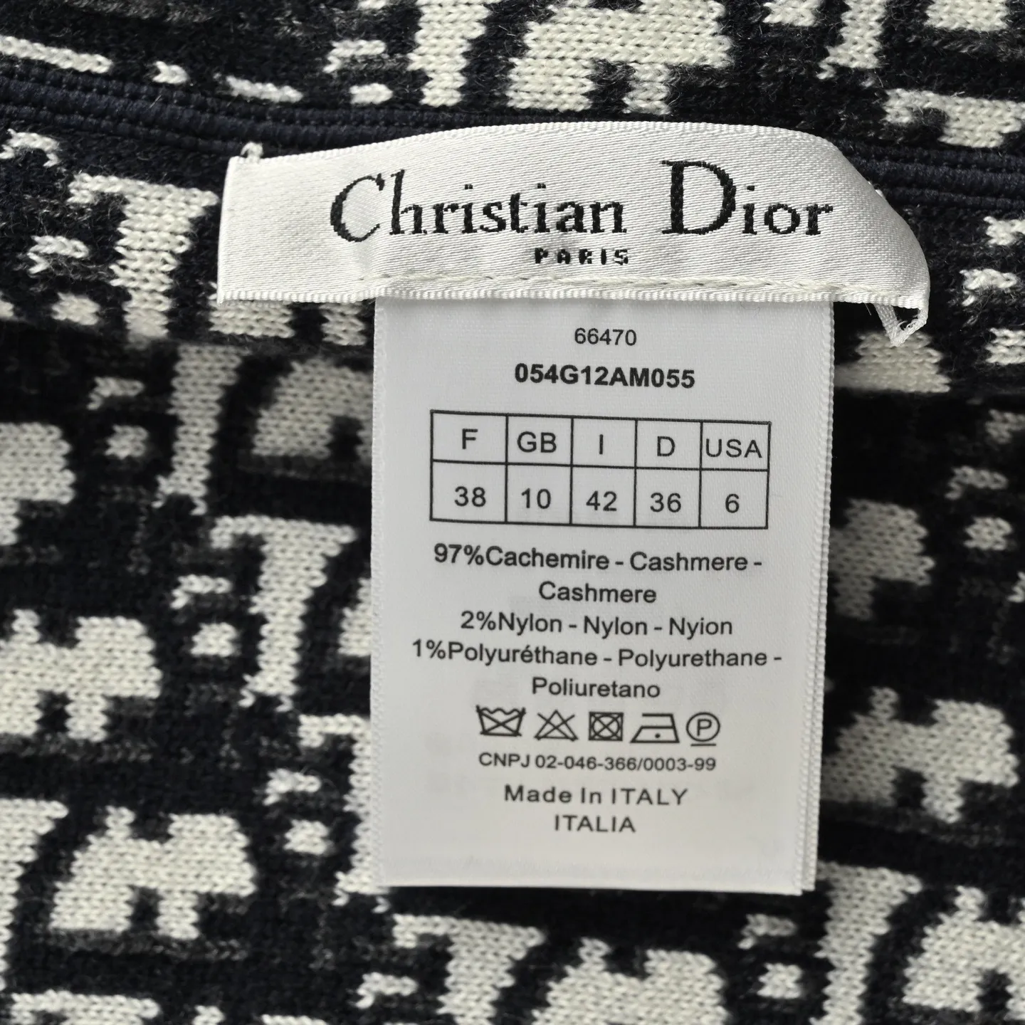 Dior/ 23Fw Oblique