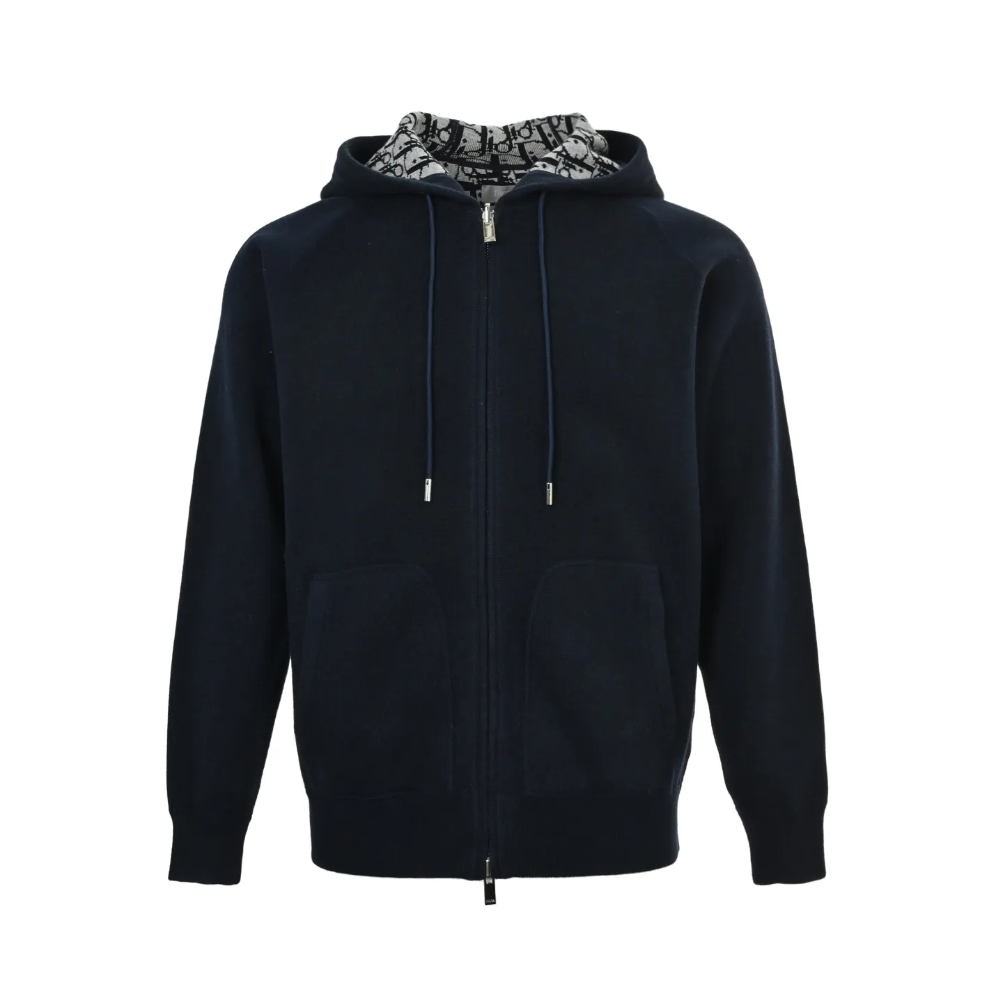 Dior/Dior presbyopia jacquard knitted cashmere reversible jacket