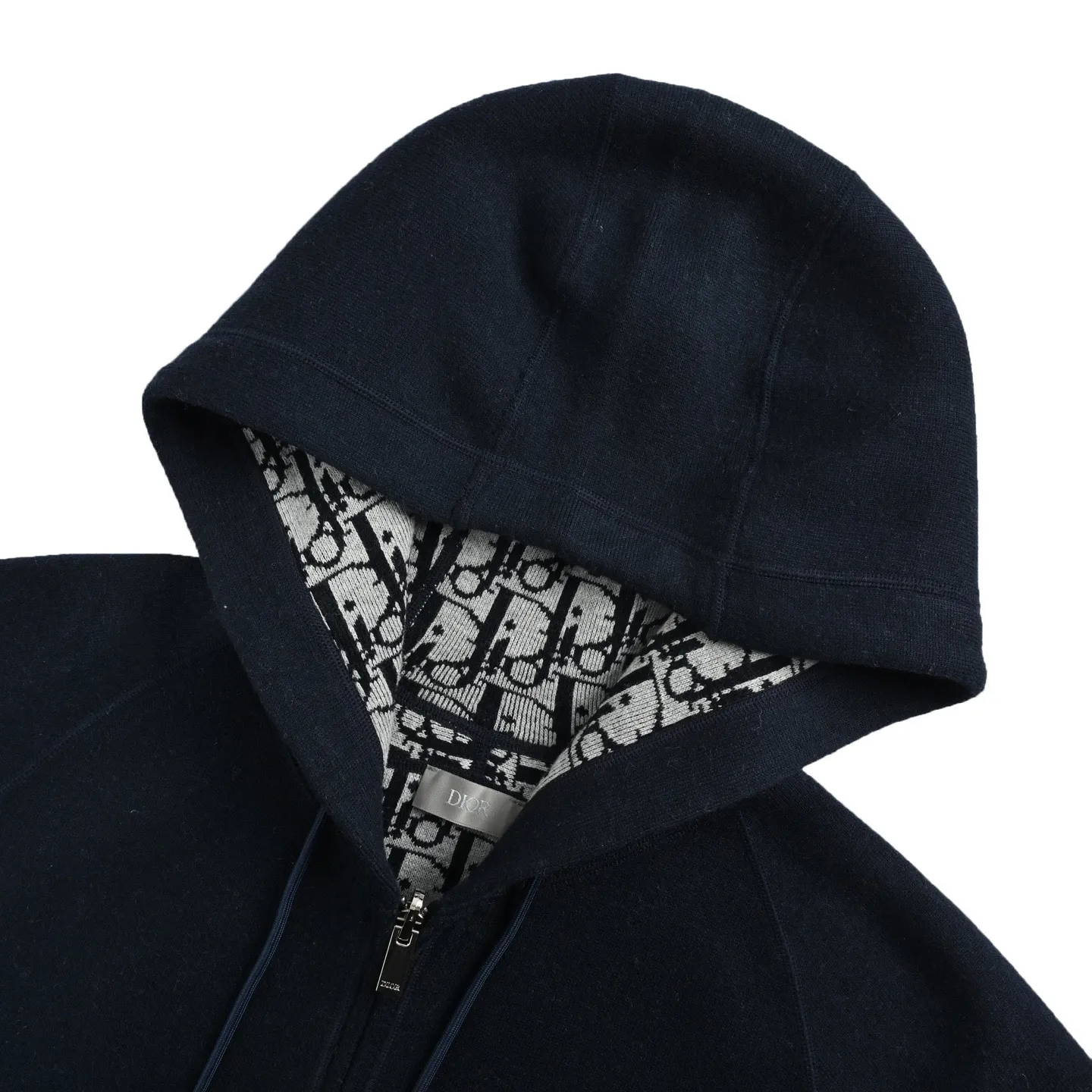 Dior/Dior presbyopia jacquard knitted cashmere reversible jacket