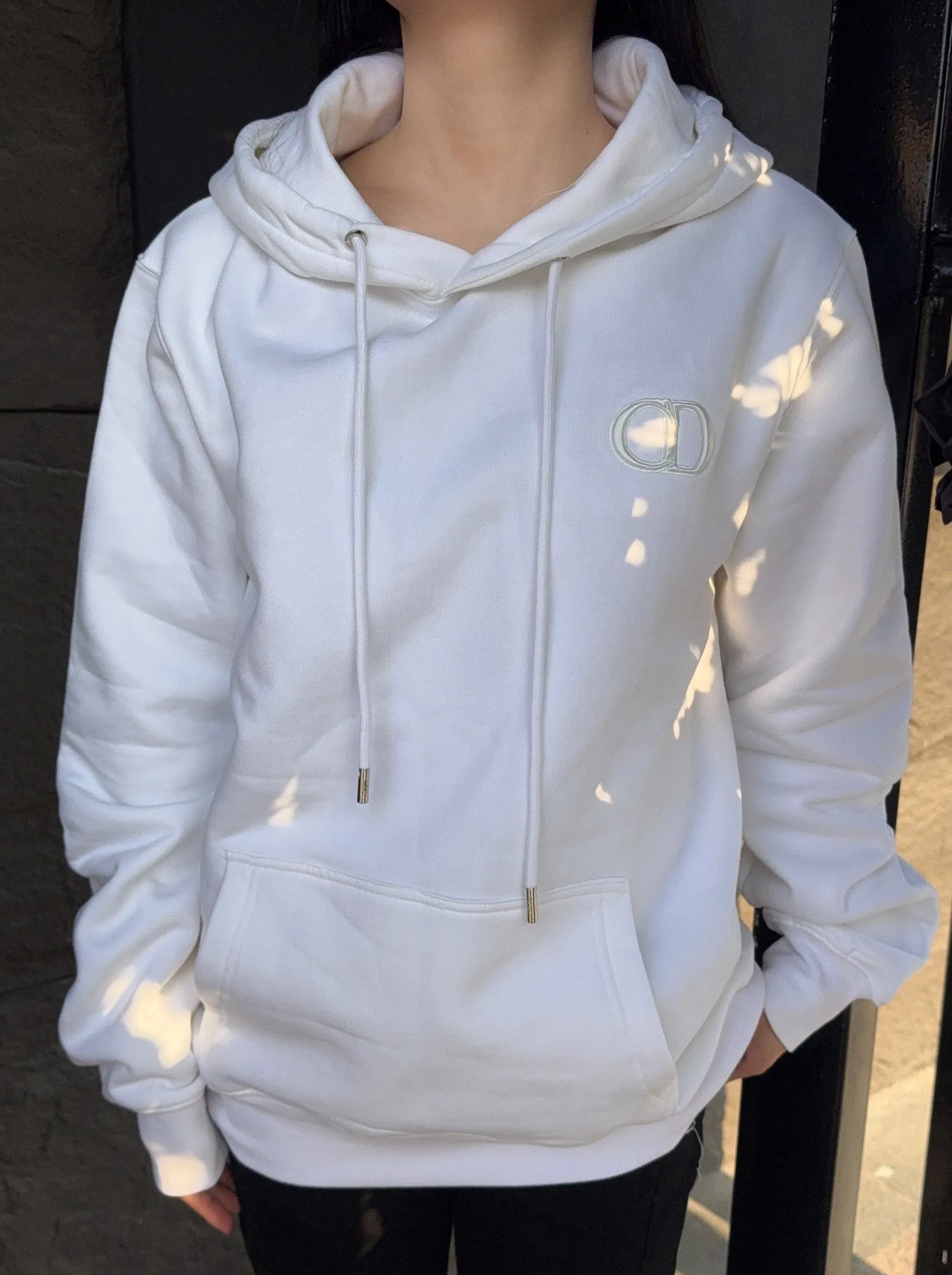 Dior Classic Embroidered CD Hooded Sweatshirt