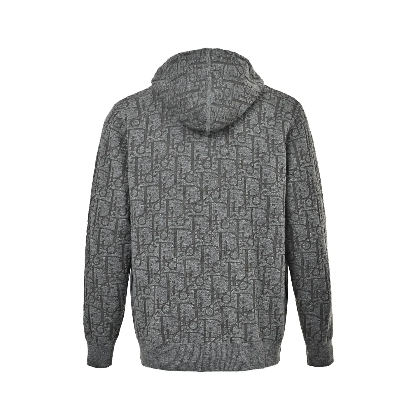 Dior/Dior zipped hooded jacket in jacquard jacquard