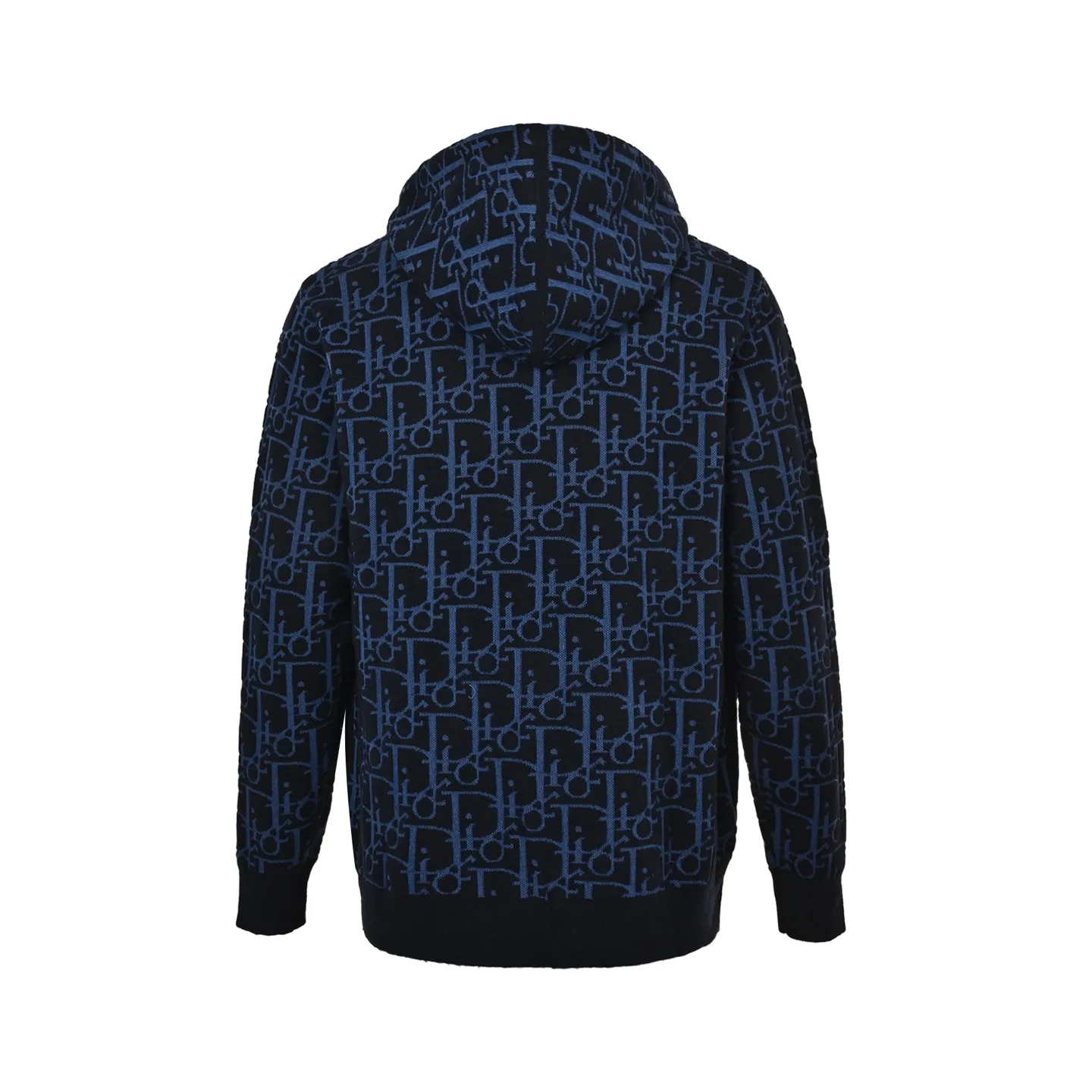 Dior/Dior zipped hooded jacket in jacquard jacquard