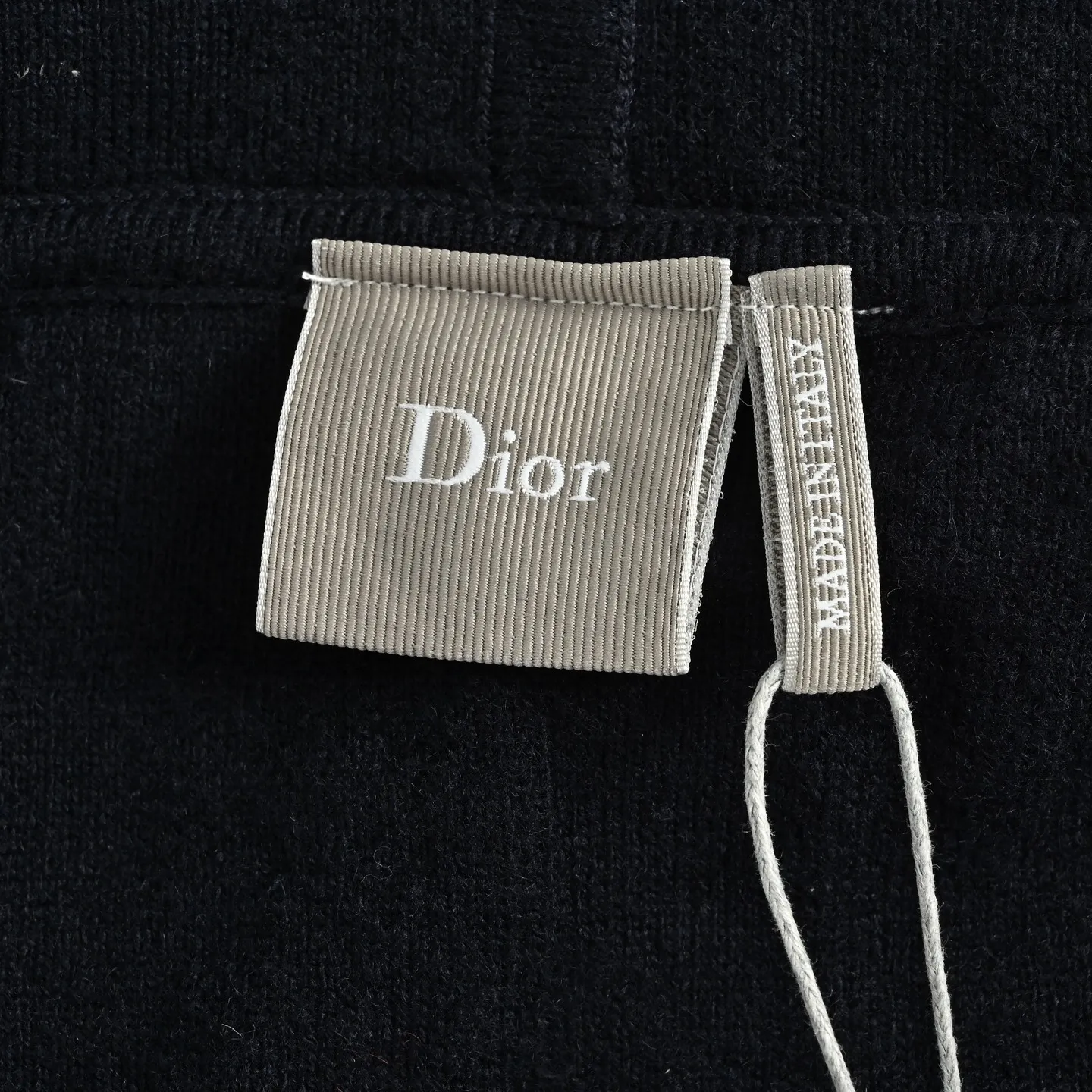 Dior/Dior zipped hooded jacket in jacquard jacquard