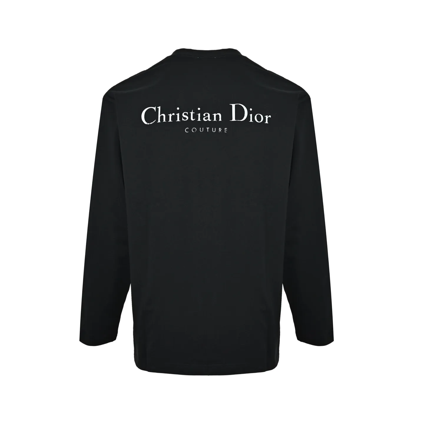 Dior/Dior Classic front and back printed letter long sleeves