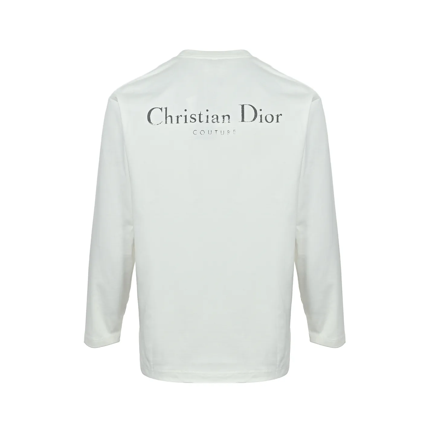 Dior/Dior Classic front and back printed letter long sleeves