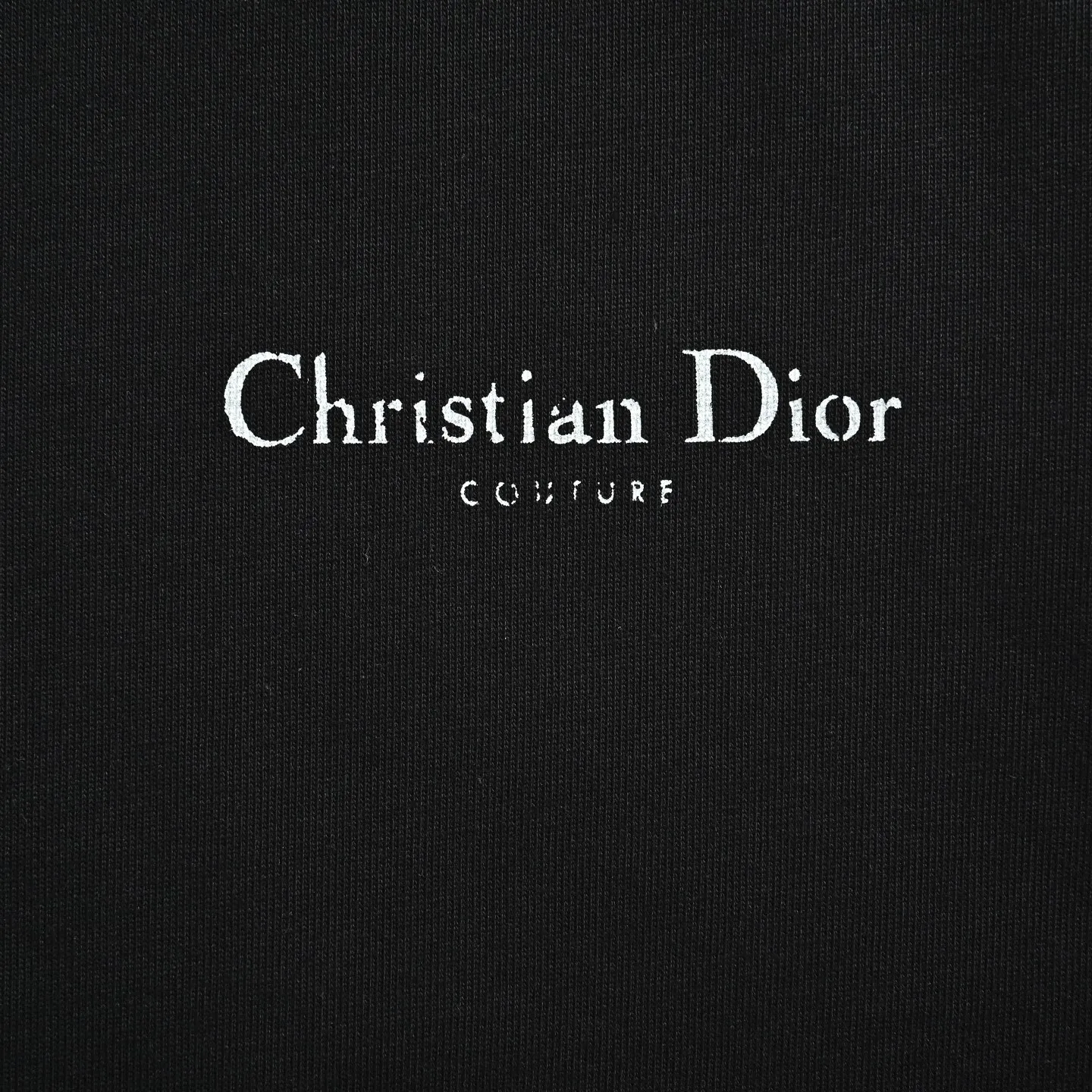 Dior/Dior Classic front and back printed letter long sleeves