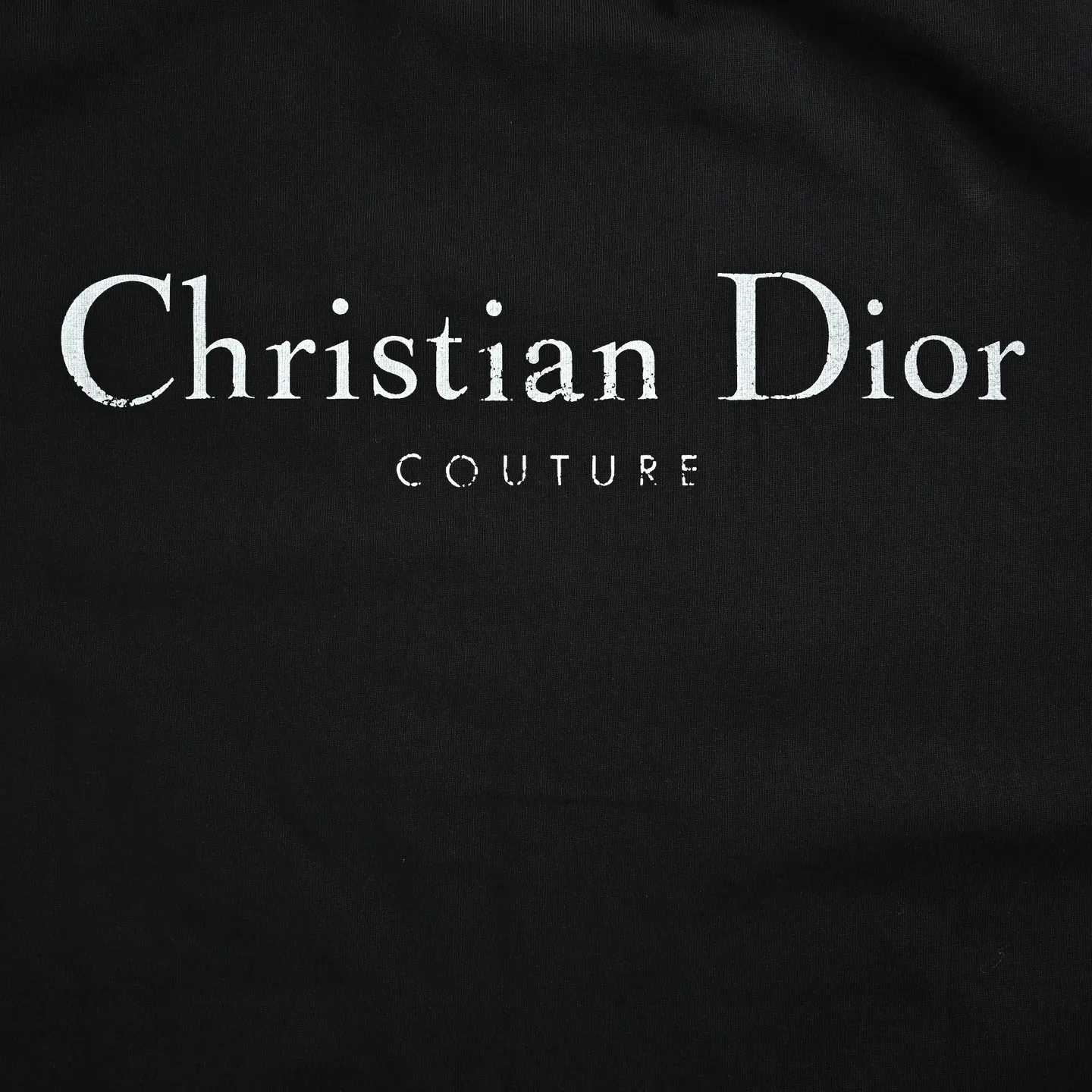 Dior/Dior Classic front and back printed letter long sleeves