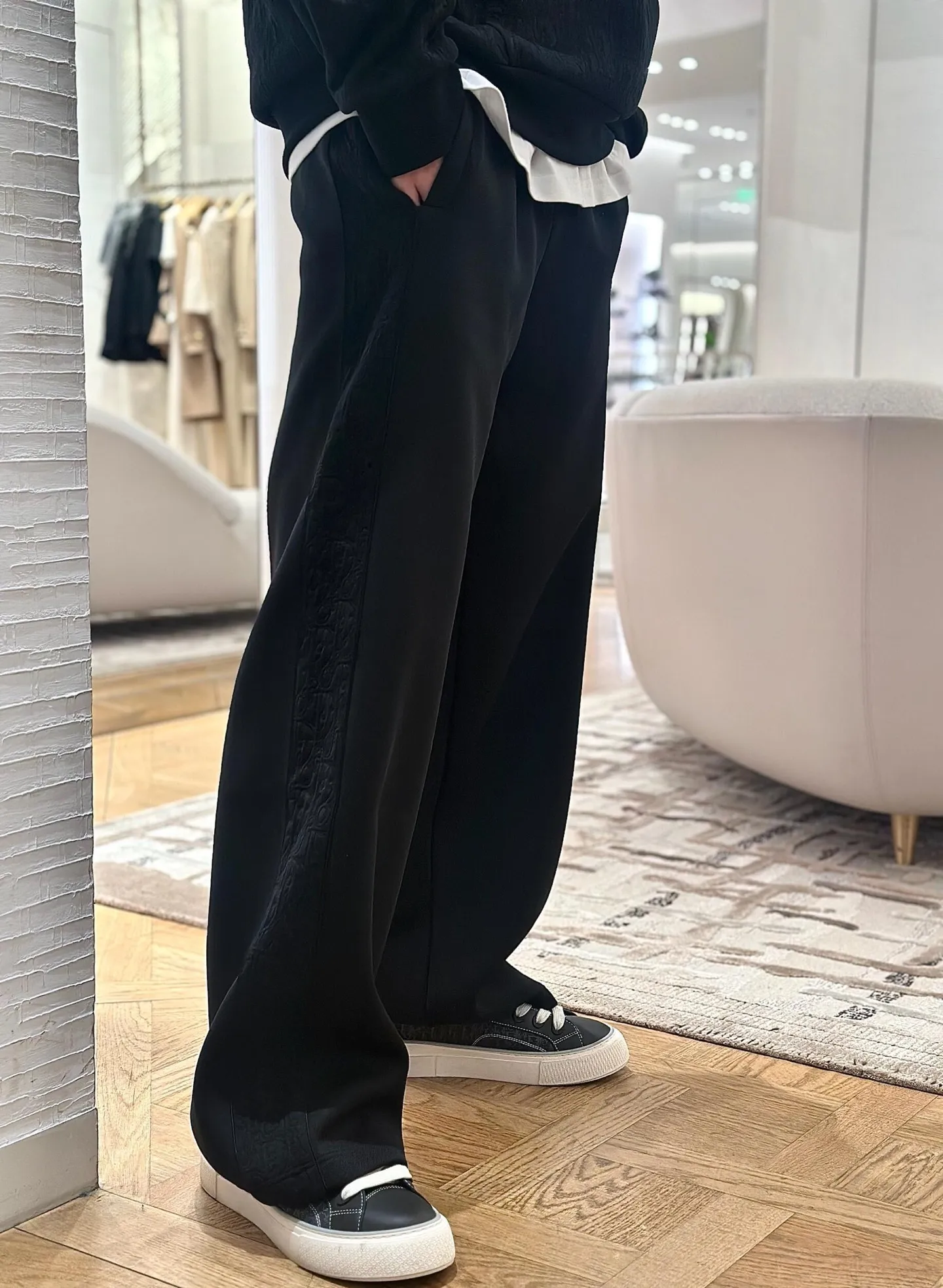 Dior/Dior 25Fw presbyopic embossed webbing suit trousers