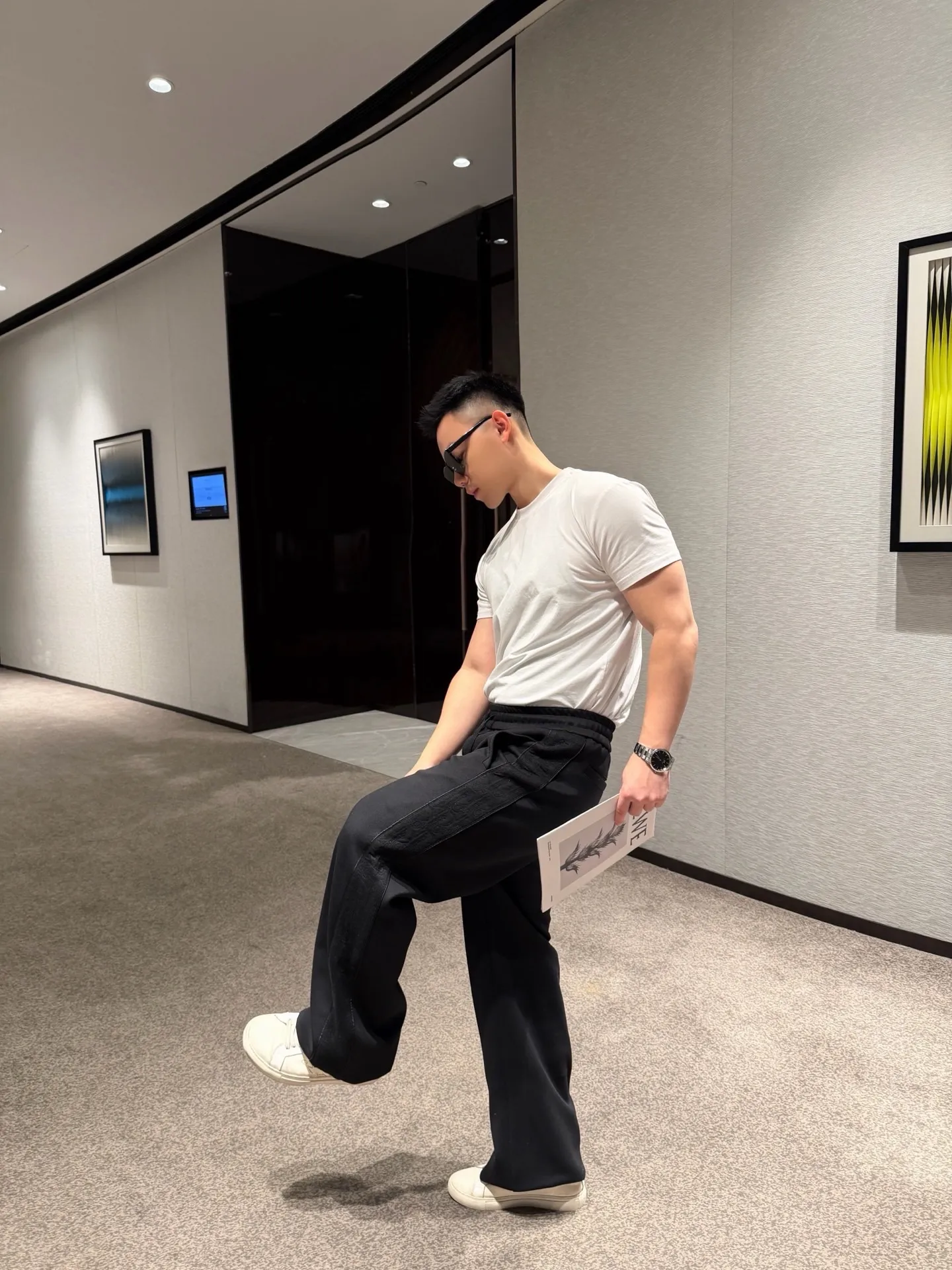 Dior/Dior 25Fw presbyopic embossed webbing suit trousers