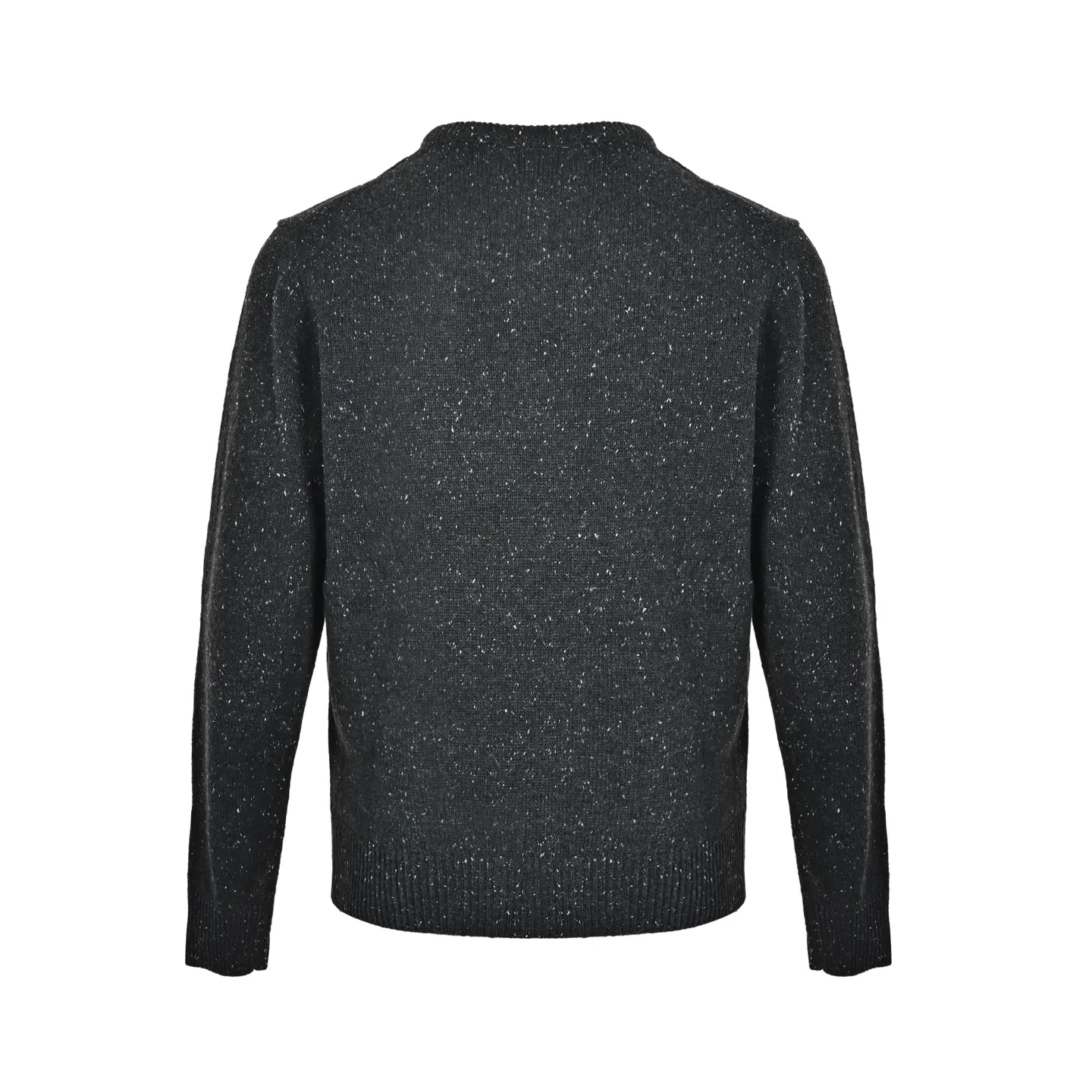 Dior/Dior Letter embroidered mottled crewneck sweater