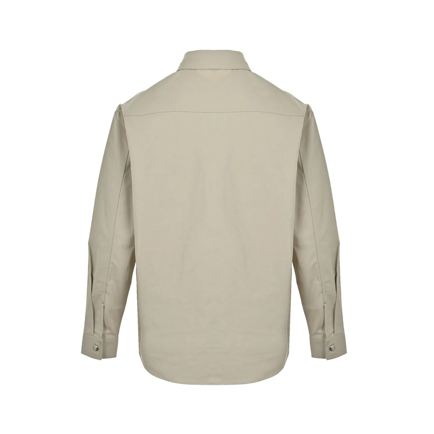 Dior/Dior 25Fw Embroidered Logo Canvas Shirt Coat