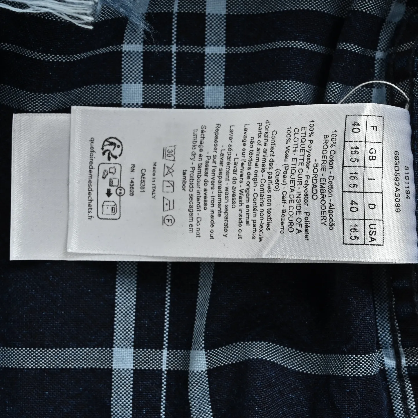 Dior/Dior Tassel Long Sleeve Shirt Jacket