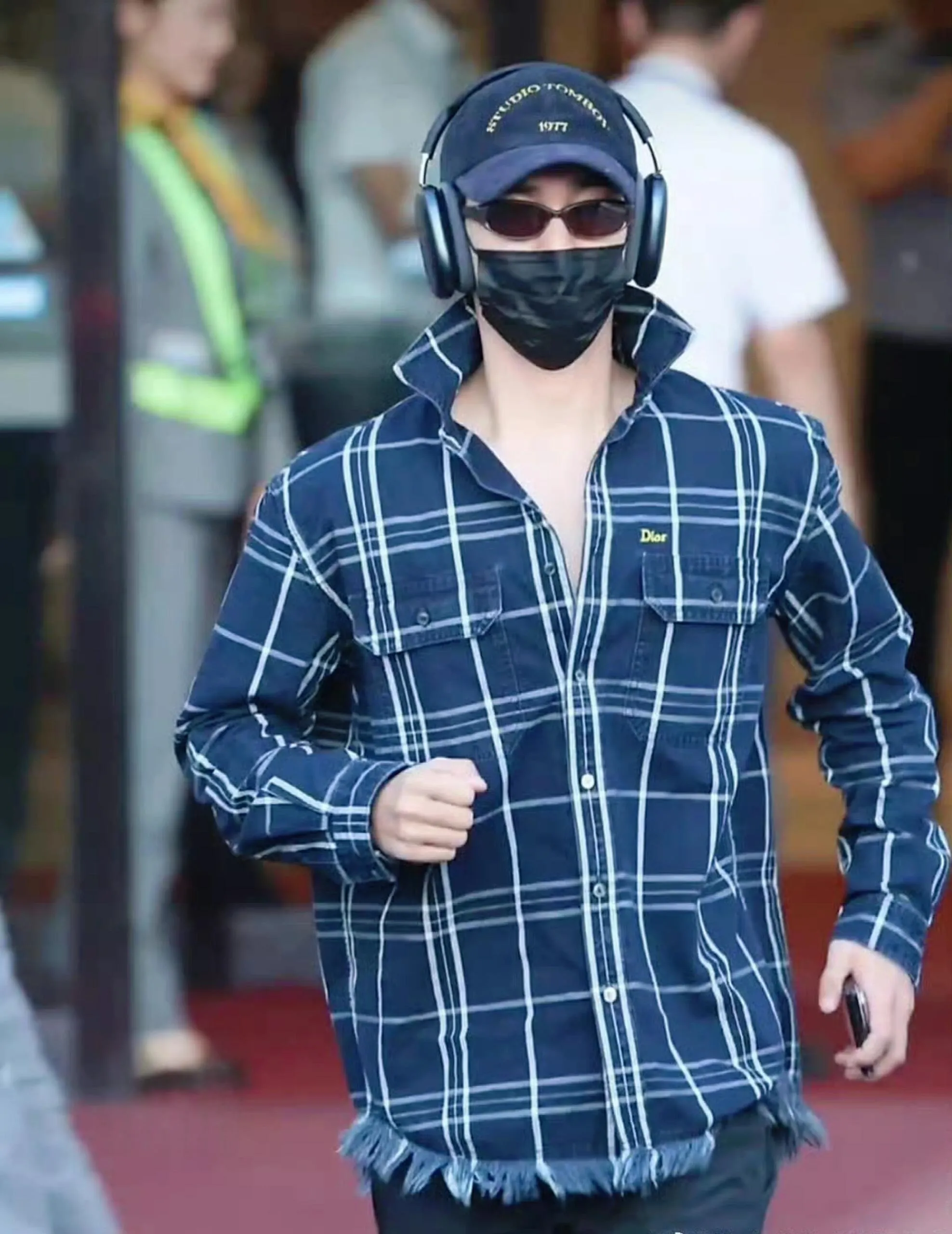 Dior/Dior Tassel Long Sleeve Shirt Jacket