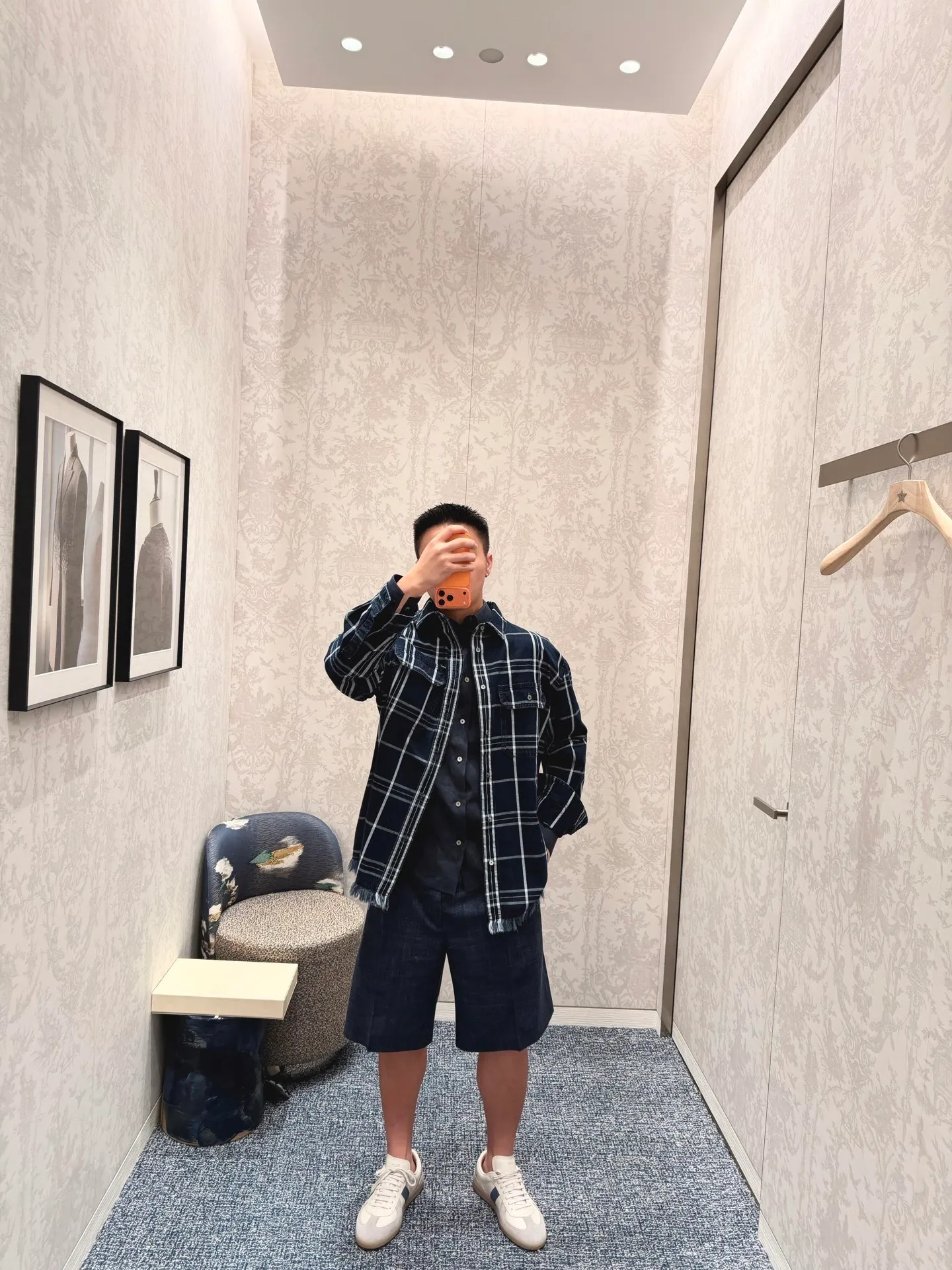 Dior/Dior Tassel Long Sleeve Shirt Jacket