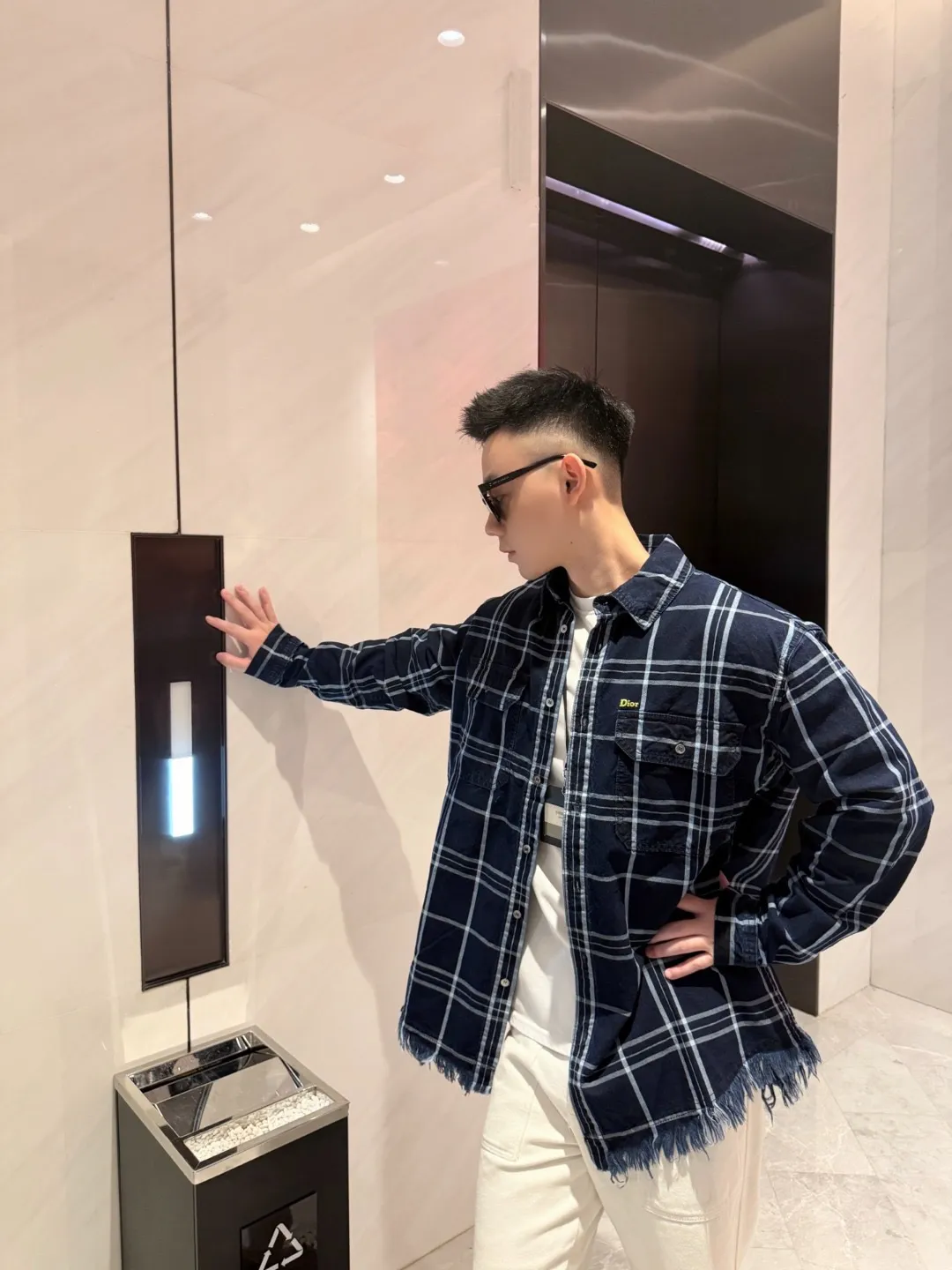 Dior/Dior Tassel Long Sleeve Shirt Jacket
