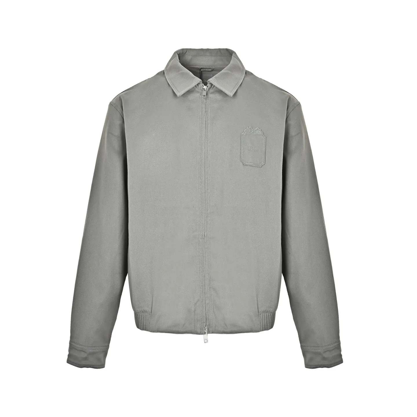 Dior/Dior gabardine square logo embroidered jacket jacket