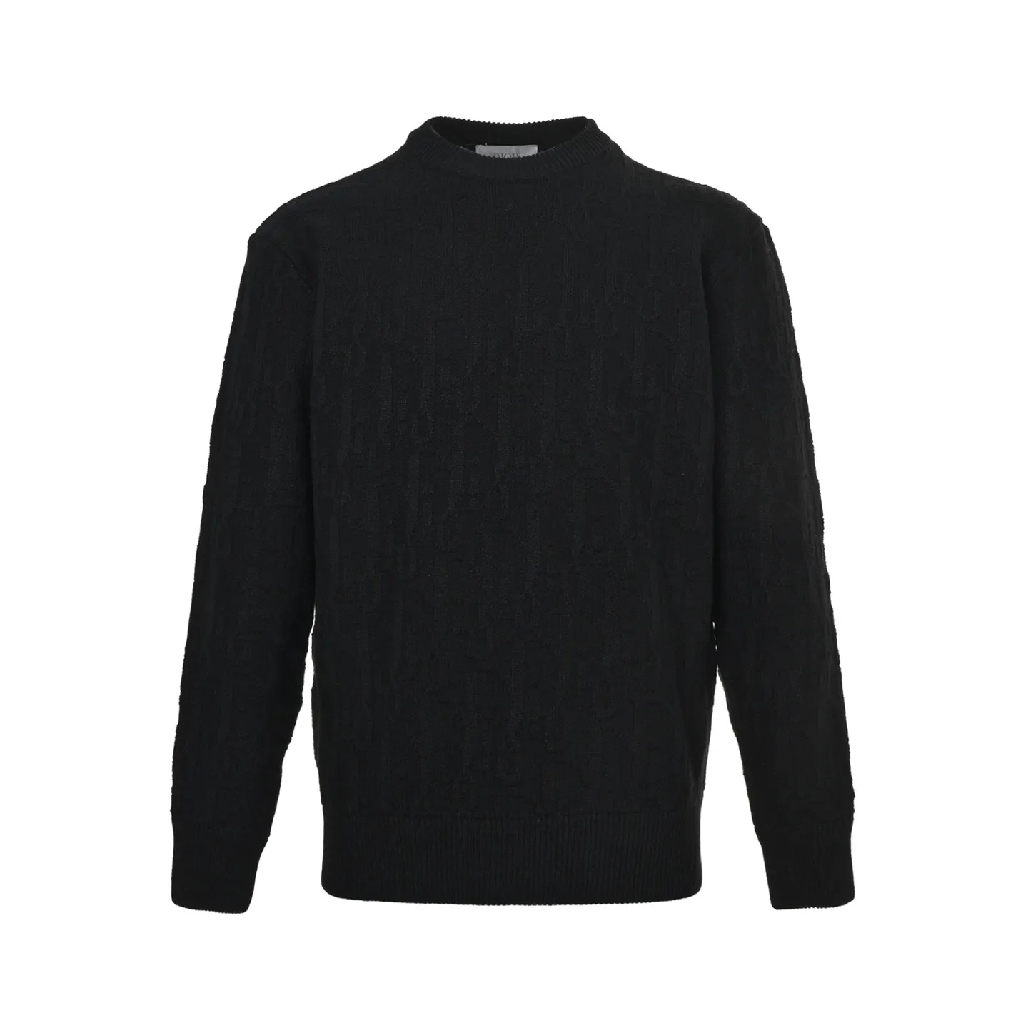 Dior/Dior 25Fw Presbyopic jacquard crewneck sweater