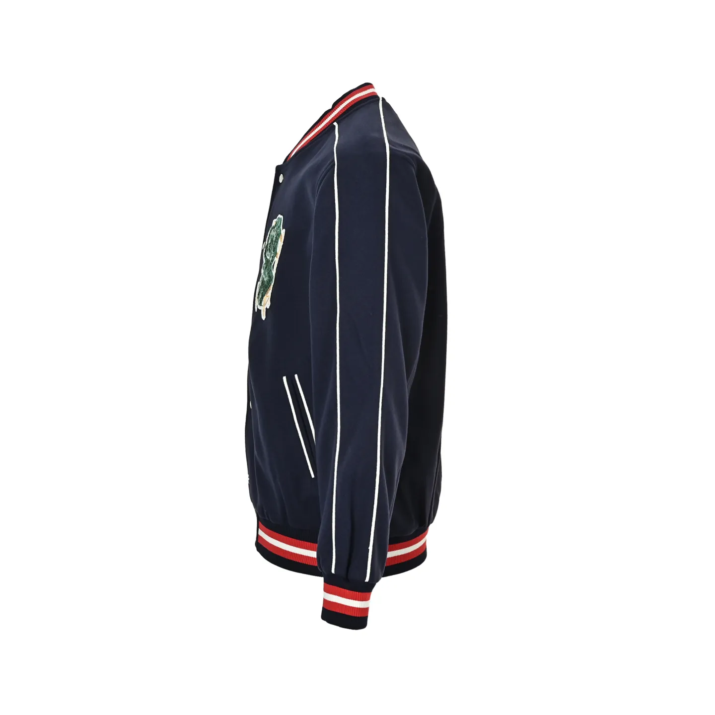 Dior/Dior Dinosaur Letter Embroidered Baseball Jacket Jacket