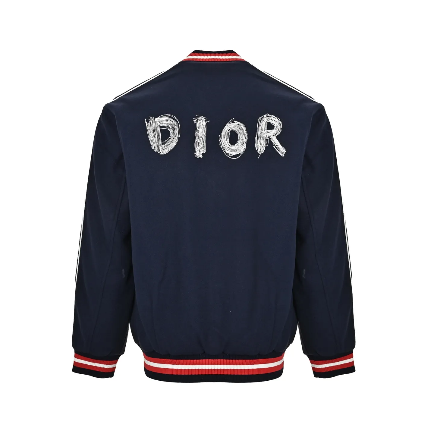 Dior/Dior Dinosaur Letter Embroidered Baseball Jacket Jacket