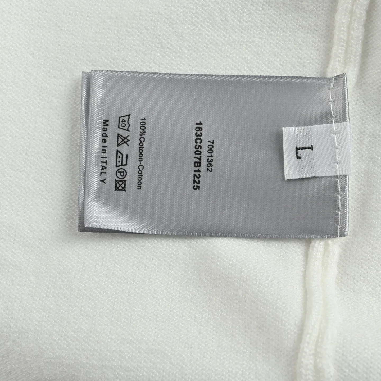 Dior Chest Letter Jacquard Knit Crewneck Sweater