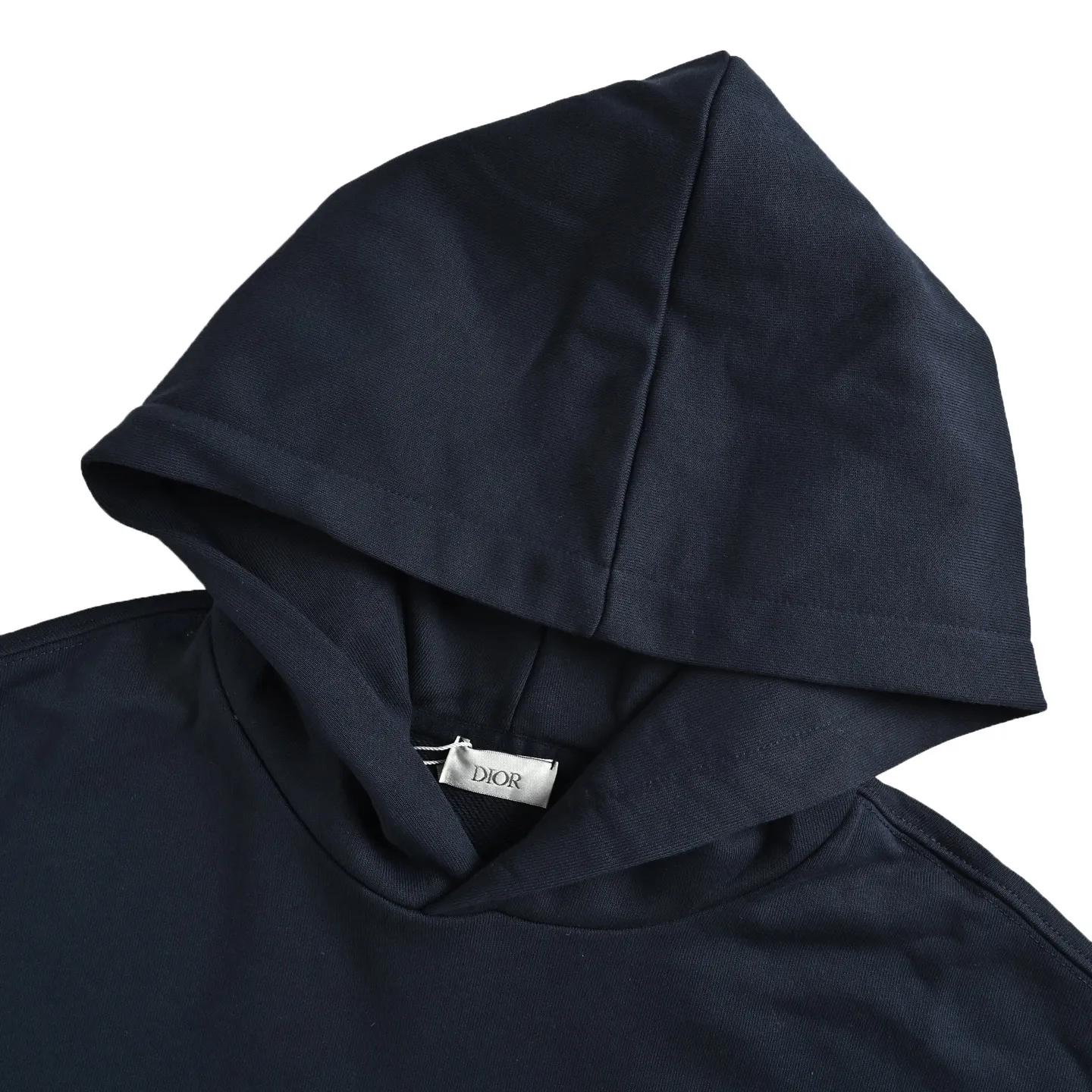 Dior/Dior Tagline Letter Embroidered Hooded Sweatshirt