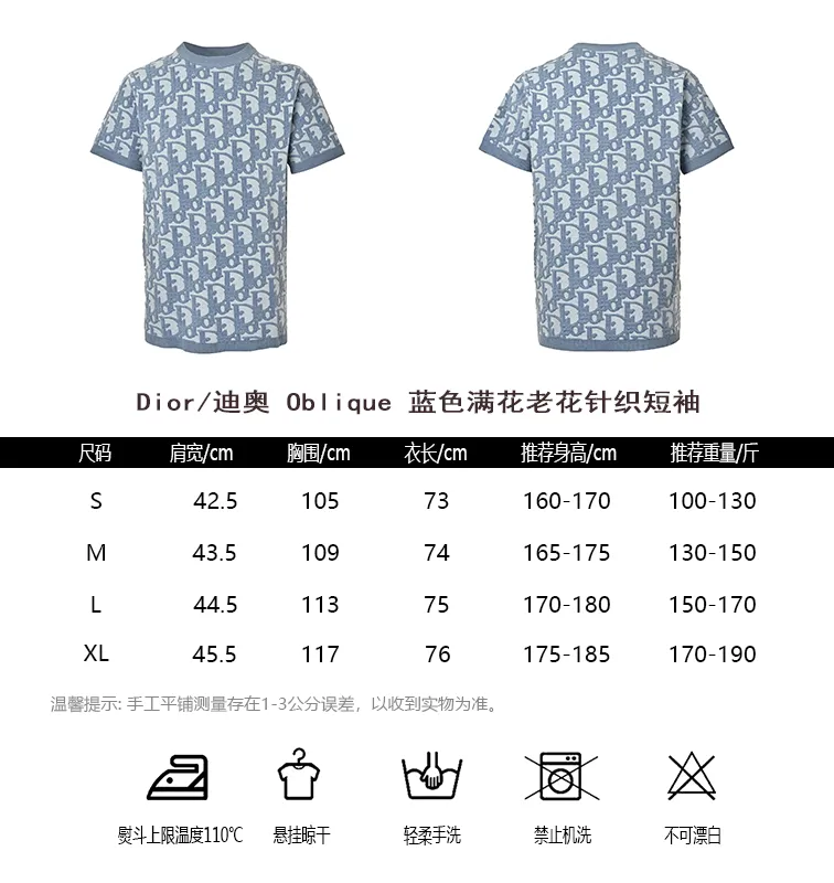 Dior/ Oblique Blue