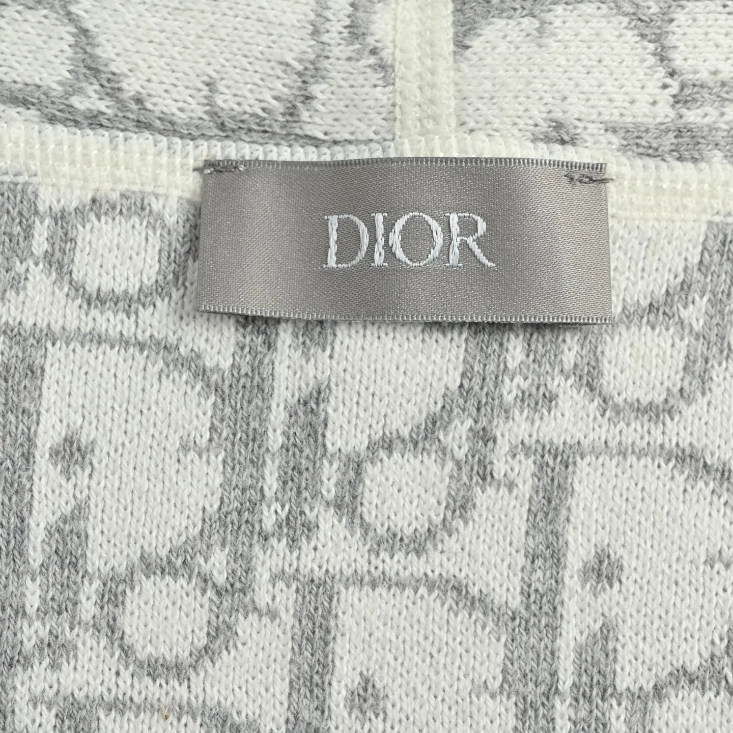 Dior/Dior presbyopia jacquard knitted cashmere reversible jacket