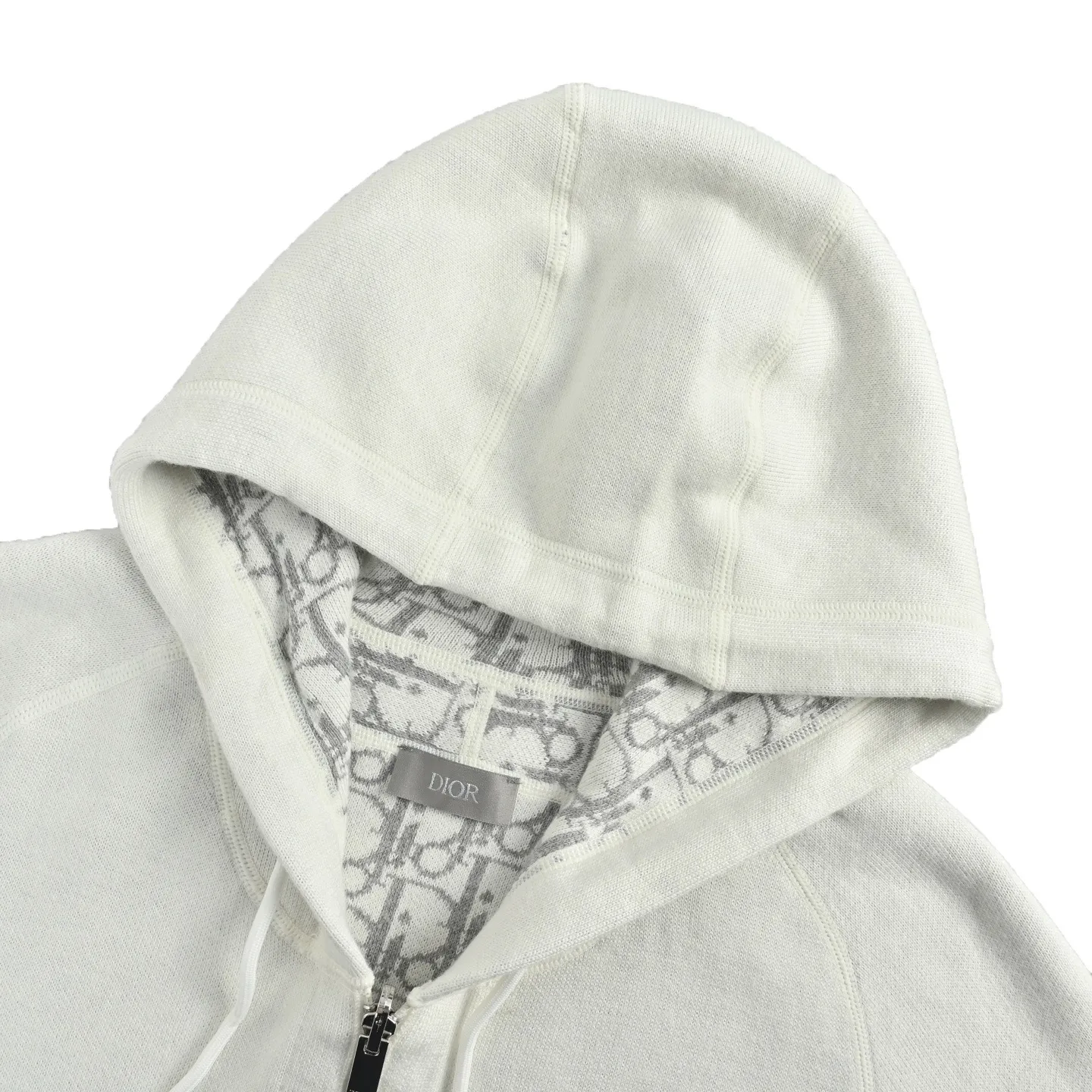 Dior/Dior presbyopia jacquard knitted cashmere reversible jacket