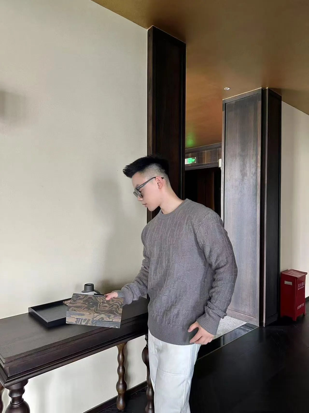 Dior/ 25Fw Gray
